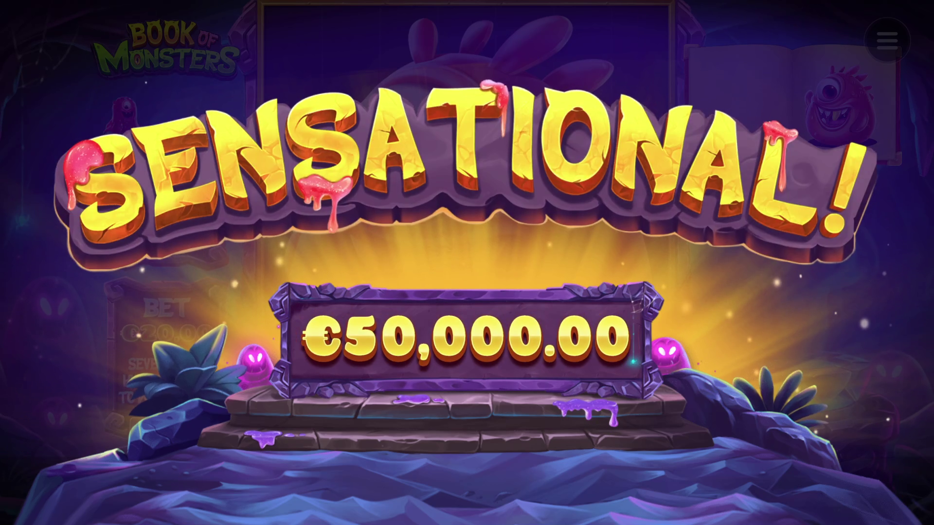 Book of Monsters - Big win 3