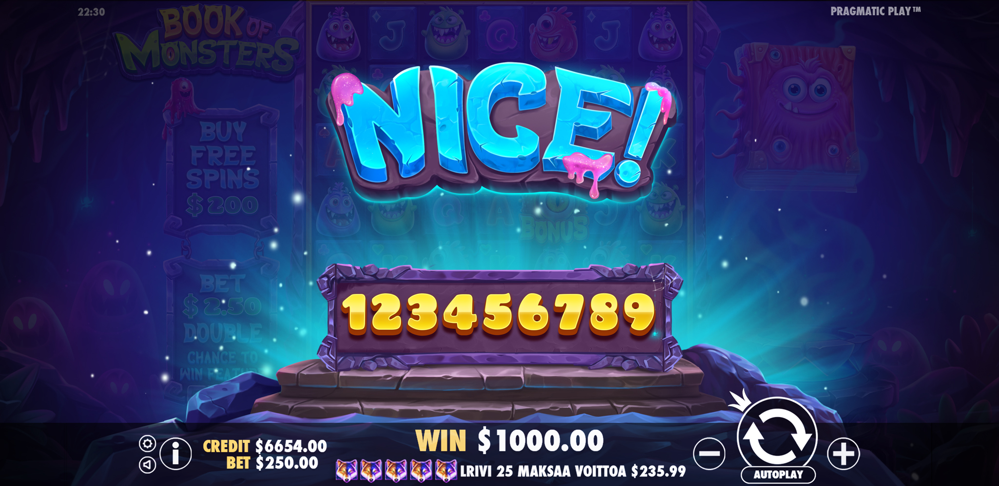 Book of Monsters - Big win 6