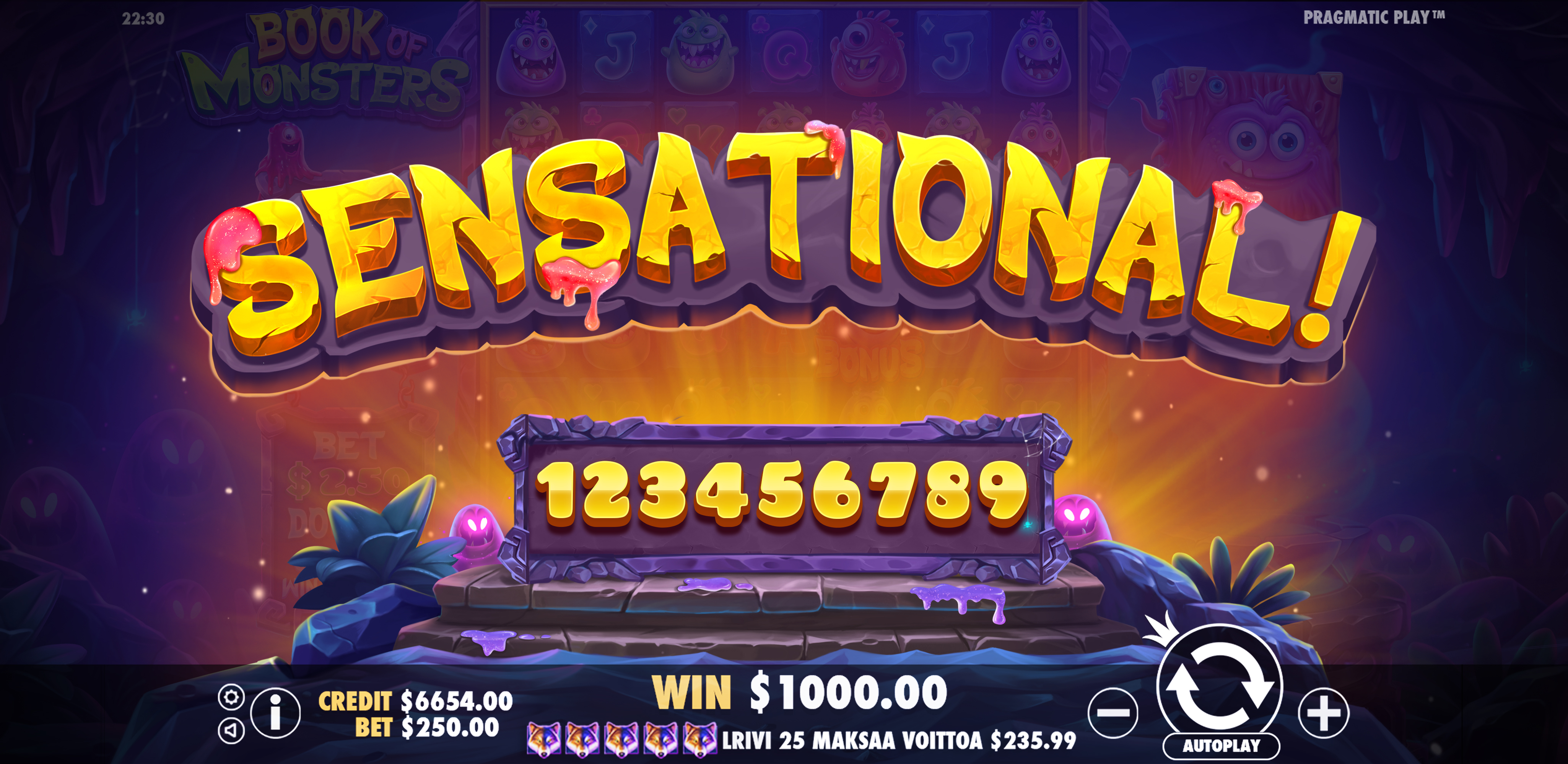 Book of Monsters - Big win 8