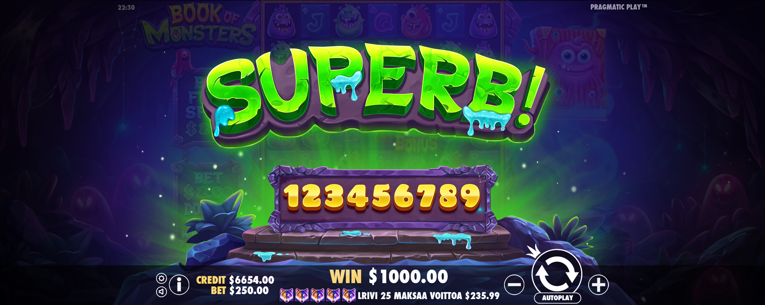 Book of Monsters - Big win 11