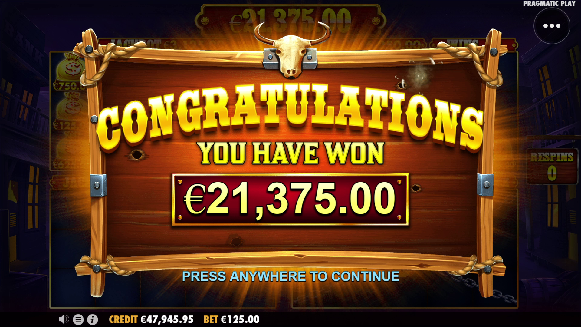 Bounty Gold - Big win 1