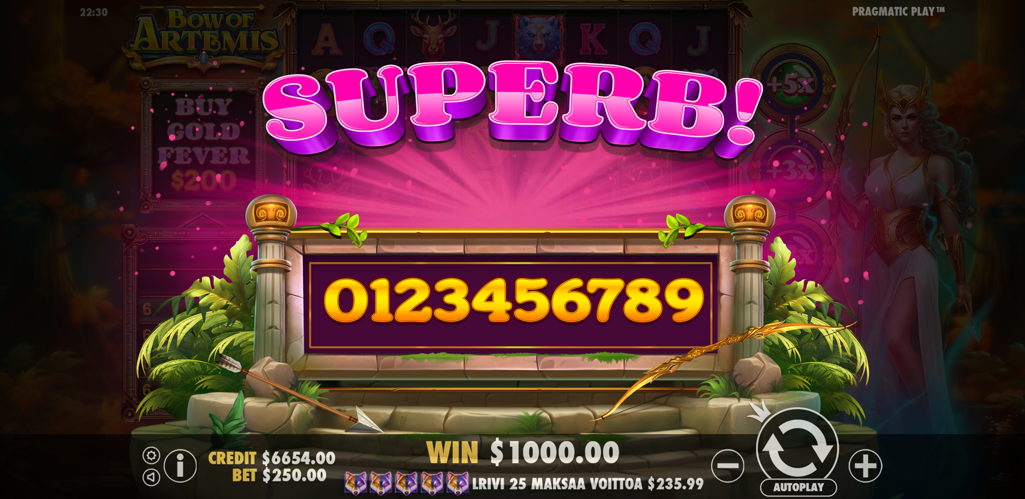 Bow of Artemis - Big win 5