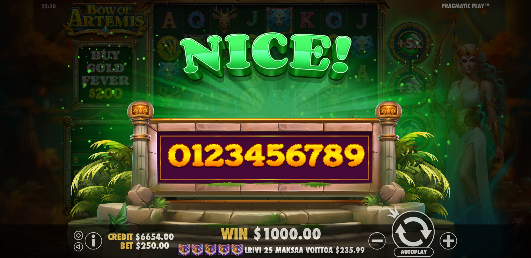 Bow of Artemis - Big win 6