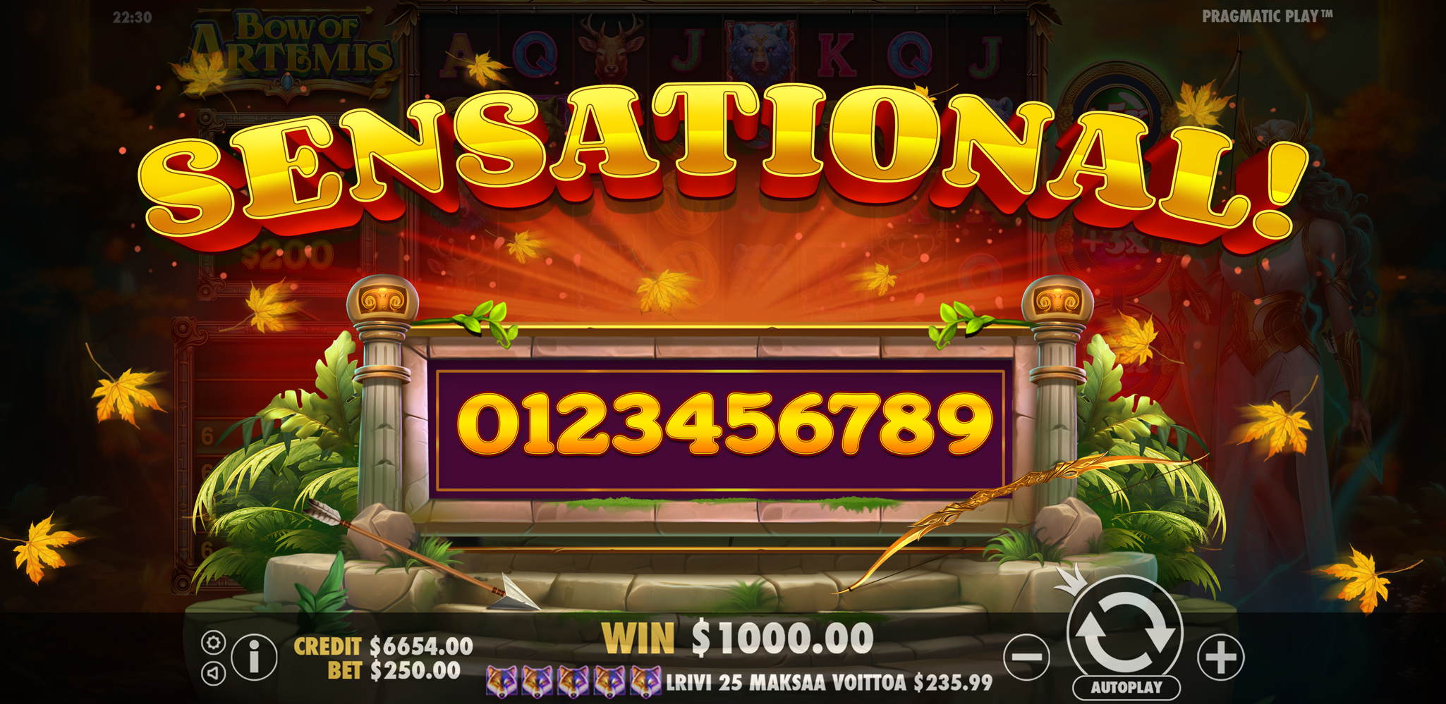 Bow of Artemis - Big win 9