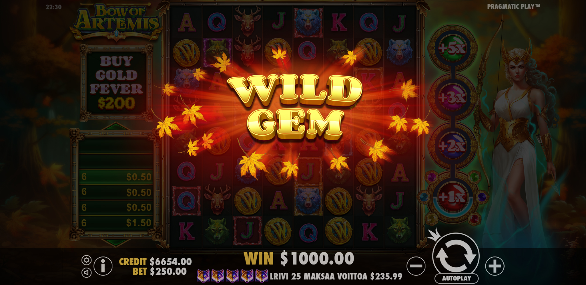 Bow of Artemis - Big win 18