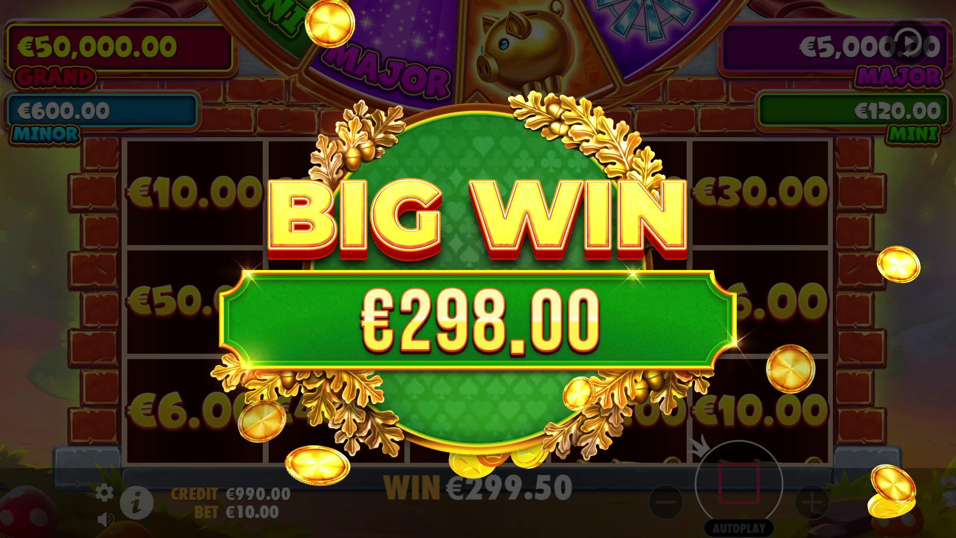 Brick House Bonanza - Big win 1