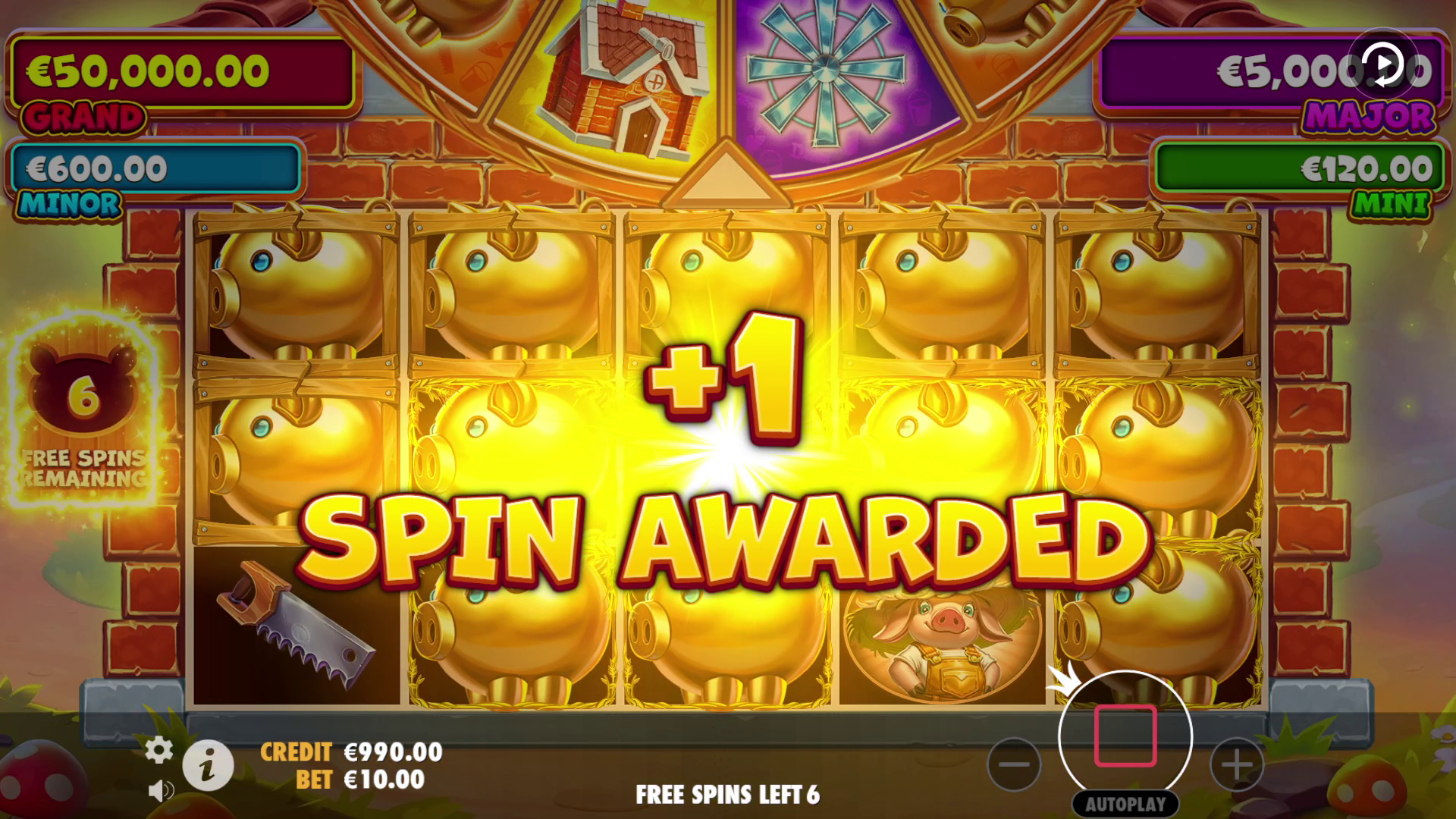 Brick House Bonanza - Free spins 2