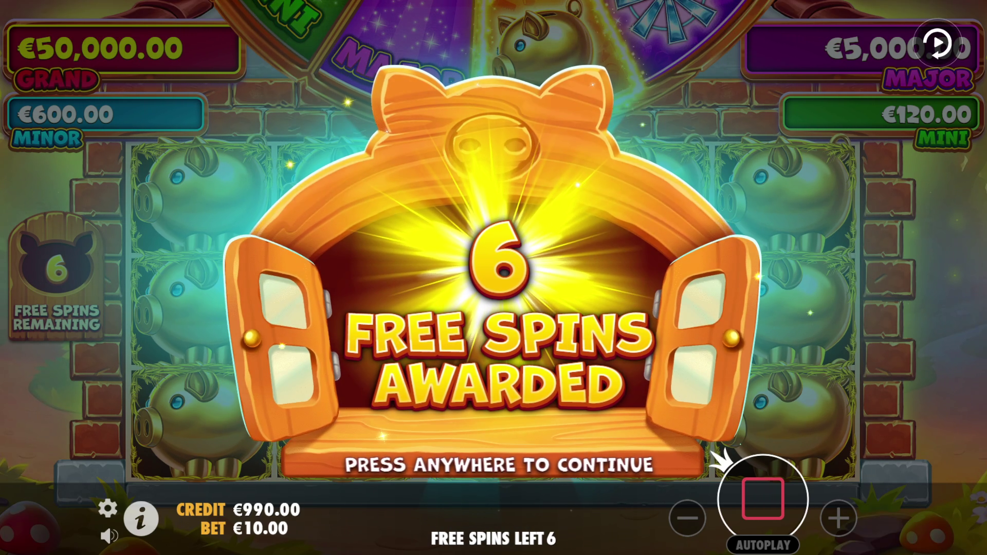 Brick House Bonanza - Free spins 3