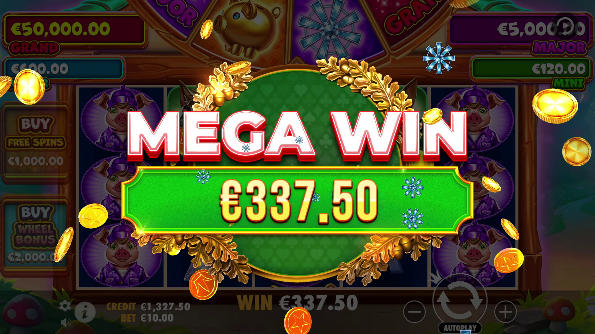 Brick House Bonanza - Big win 5