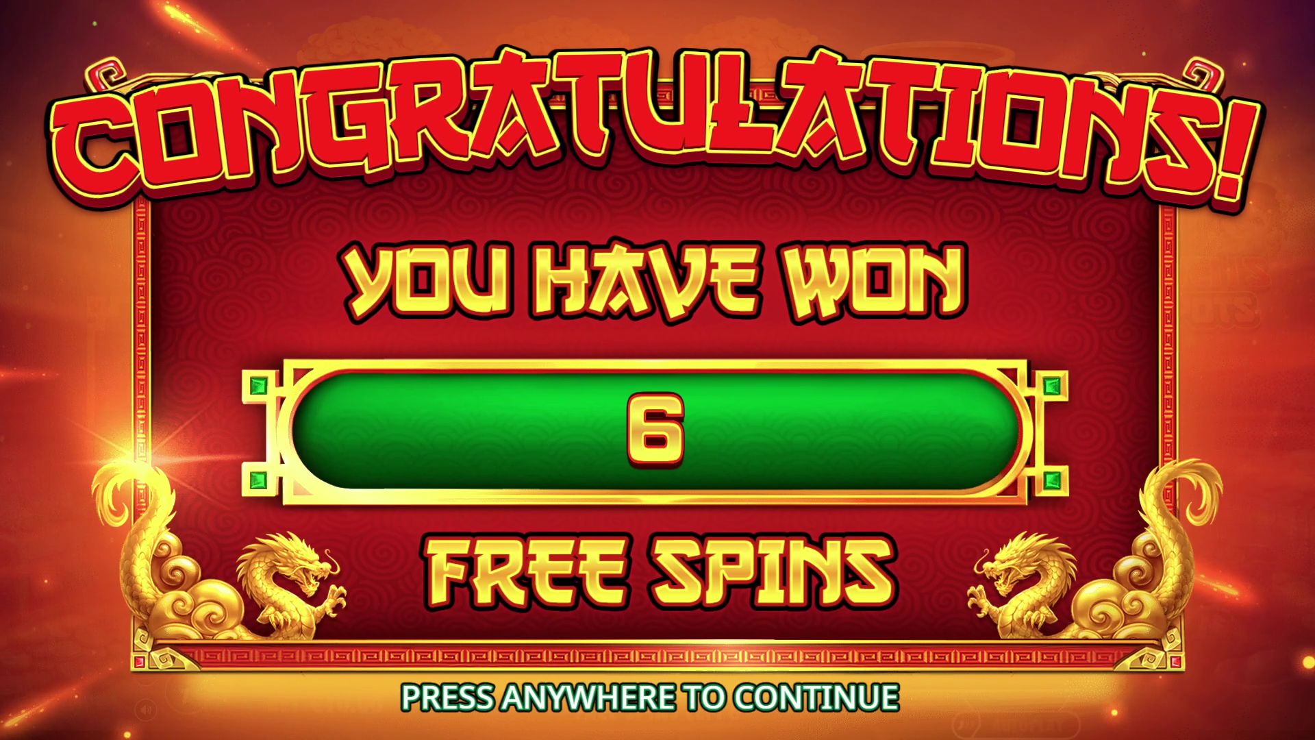 Caishen’s Cash Pots - Free spins 2