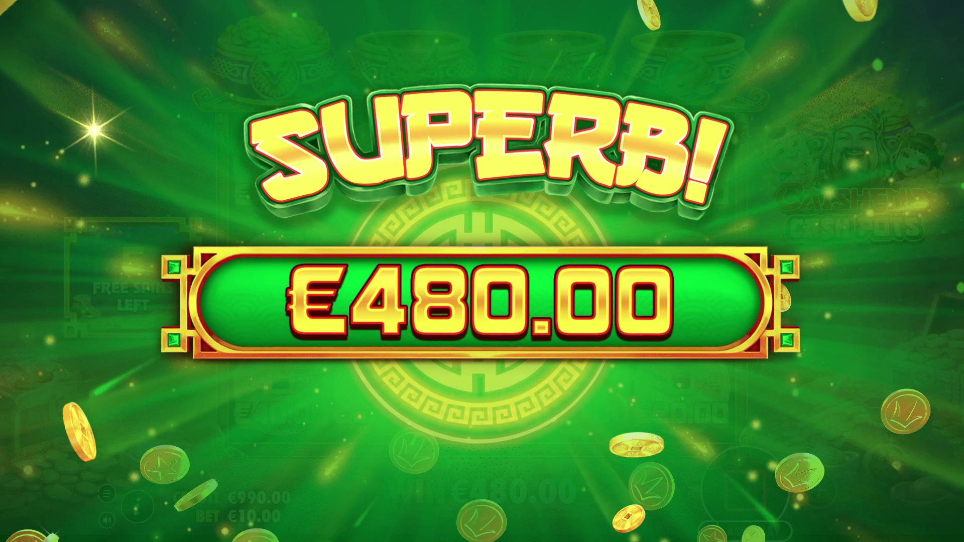 Caishen’s Cash Pots - Big win 4