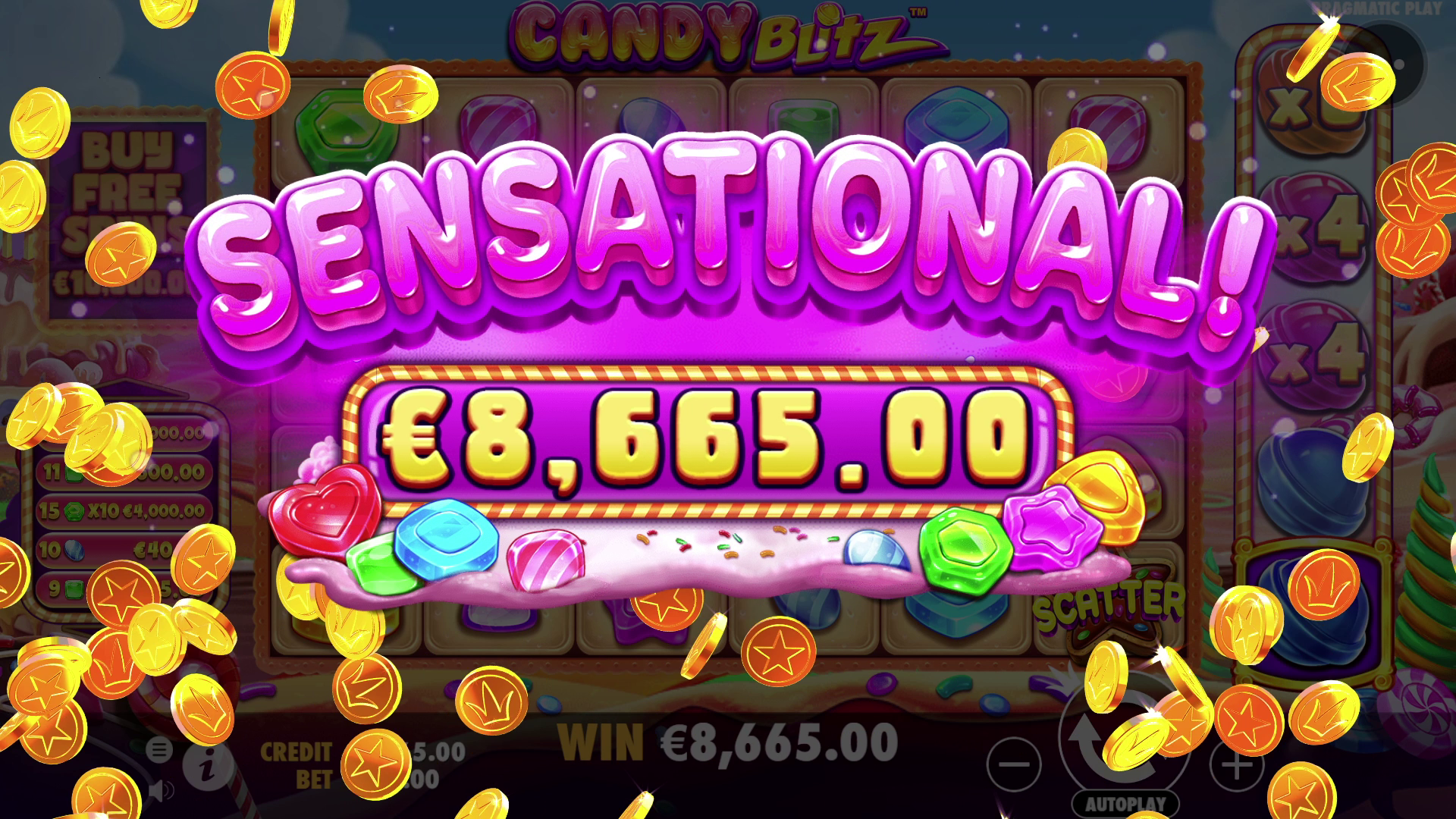Candy Blitz - Big win 3