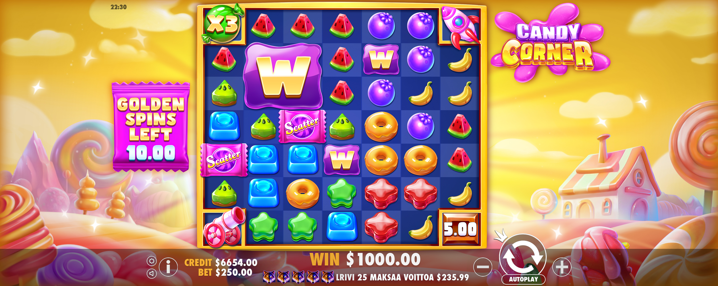 Candy Corner - Big win 1