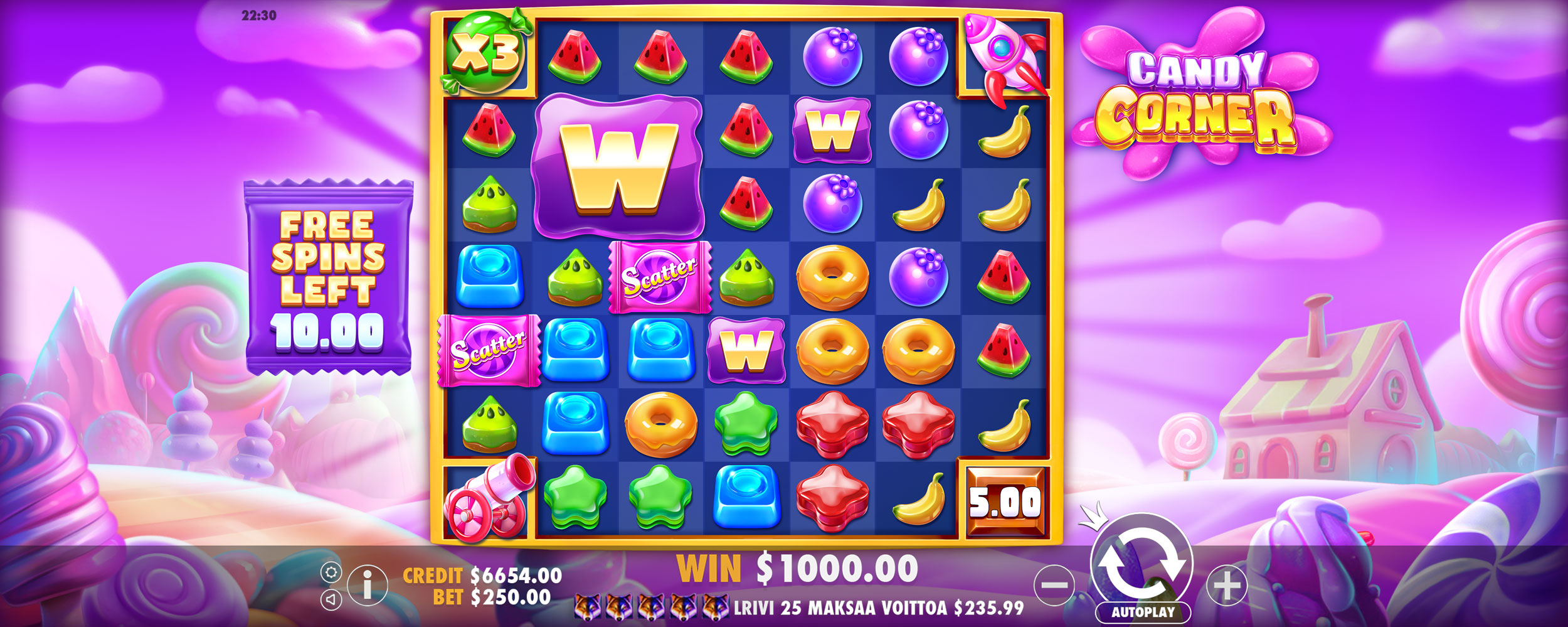Candy Corner - Free spins 1
