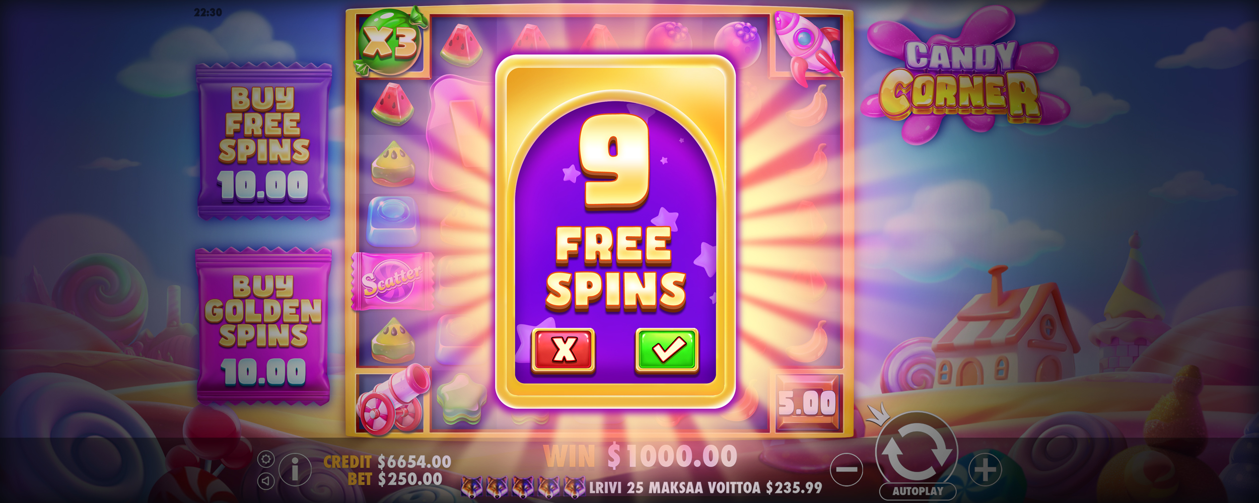 Candy Corner - Free spins 2