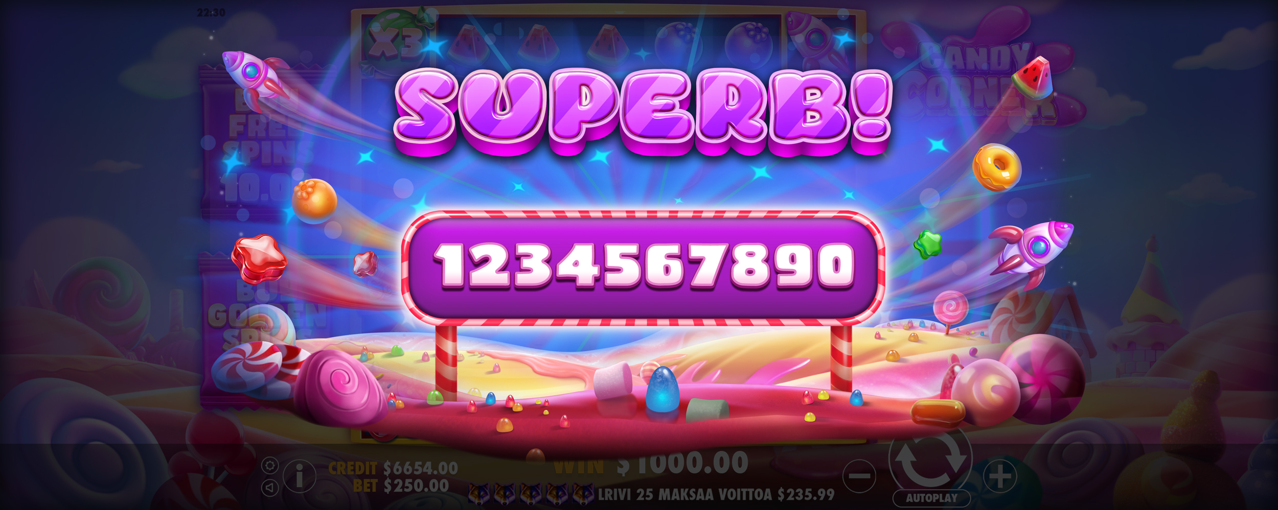 Candy Corner - Big win 4