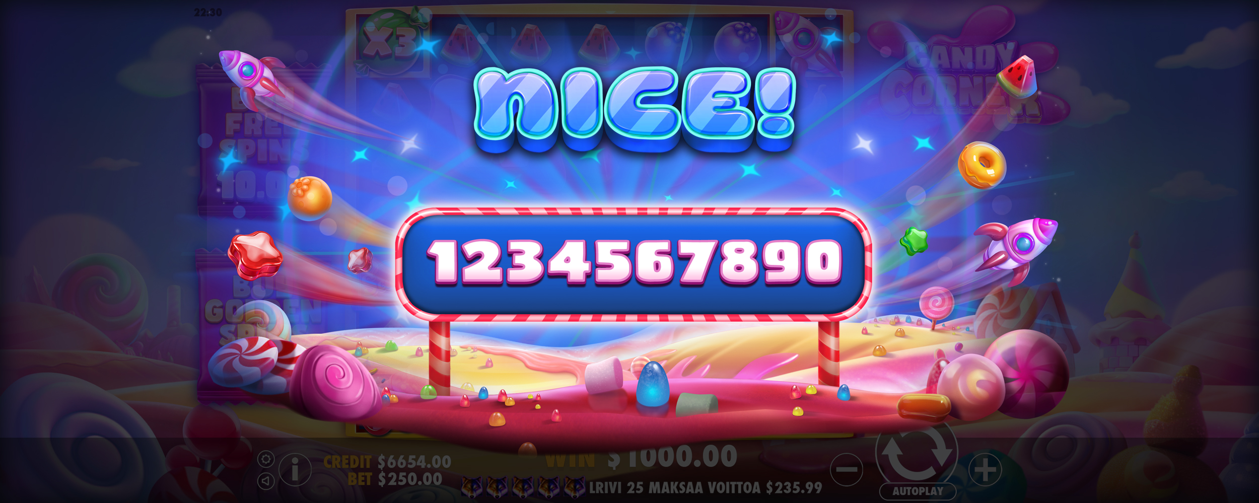Candy Corner - Big win 6