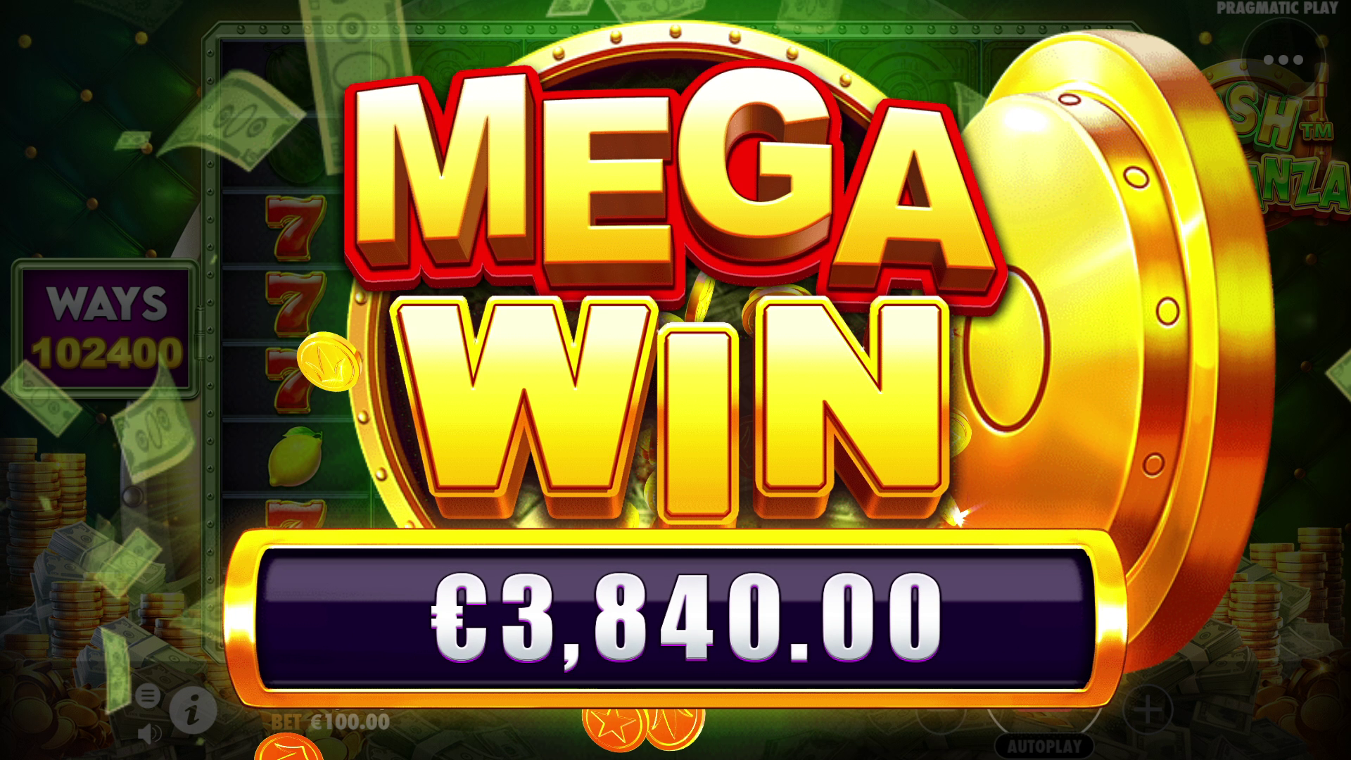 Cash Bonanza - Big win 4