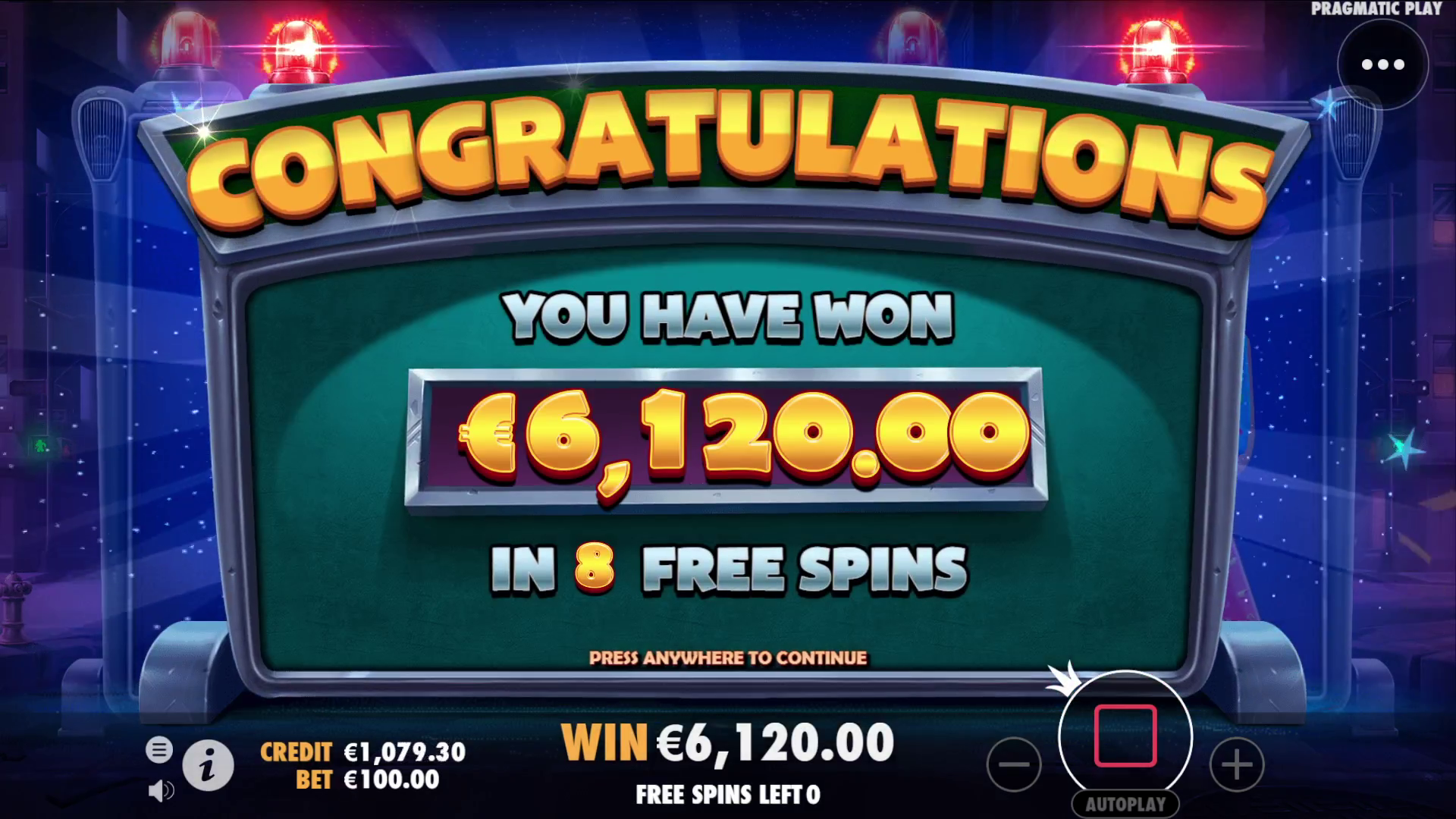Cash Patrol - Free spins 2