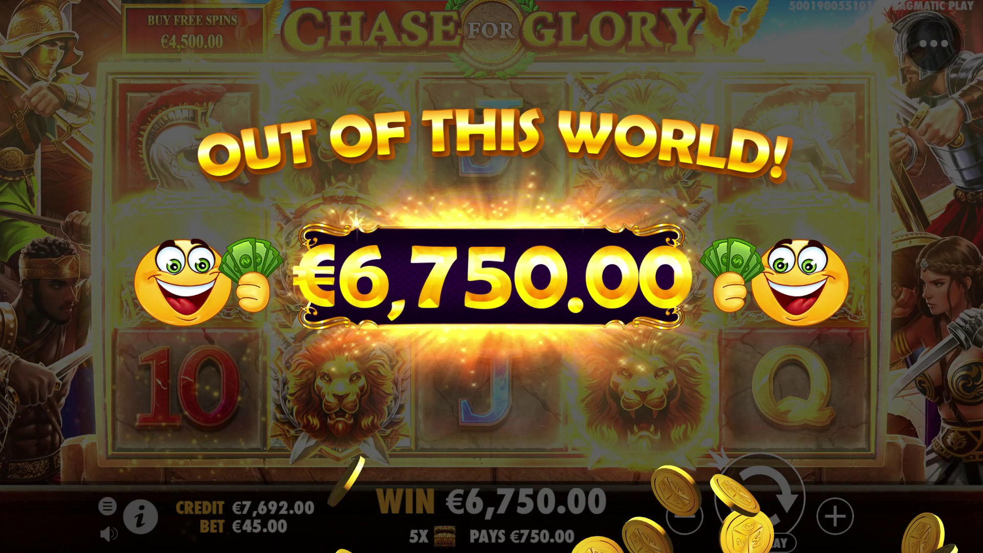 Chase for Glory - Big win 2