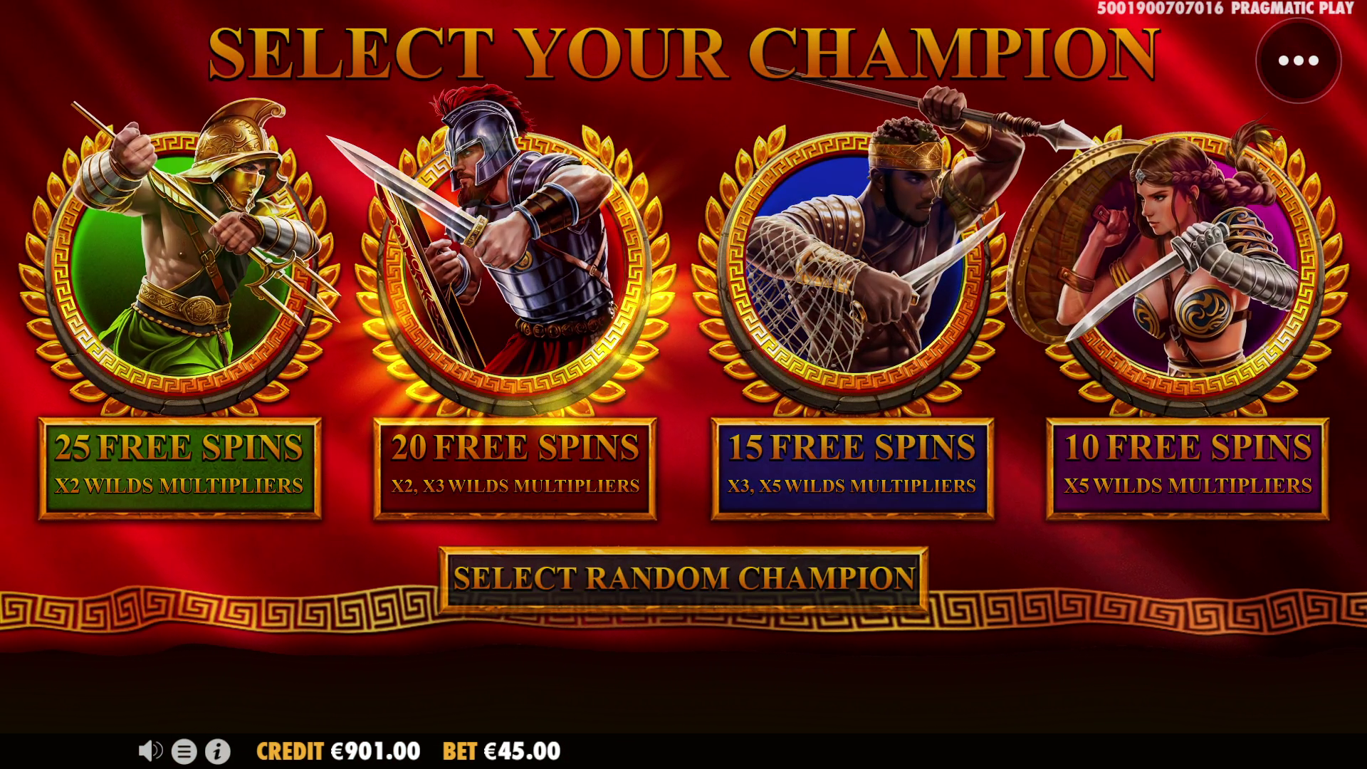 Chase for Glory - Buy bonus