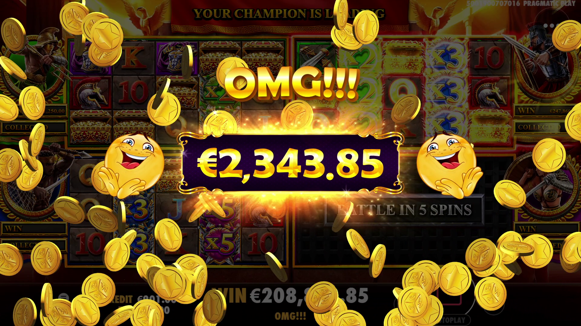 Chase for Glory - Big win 3