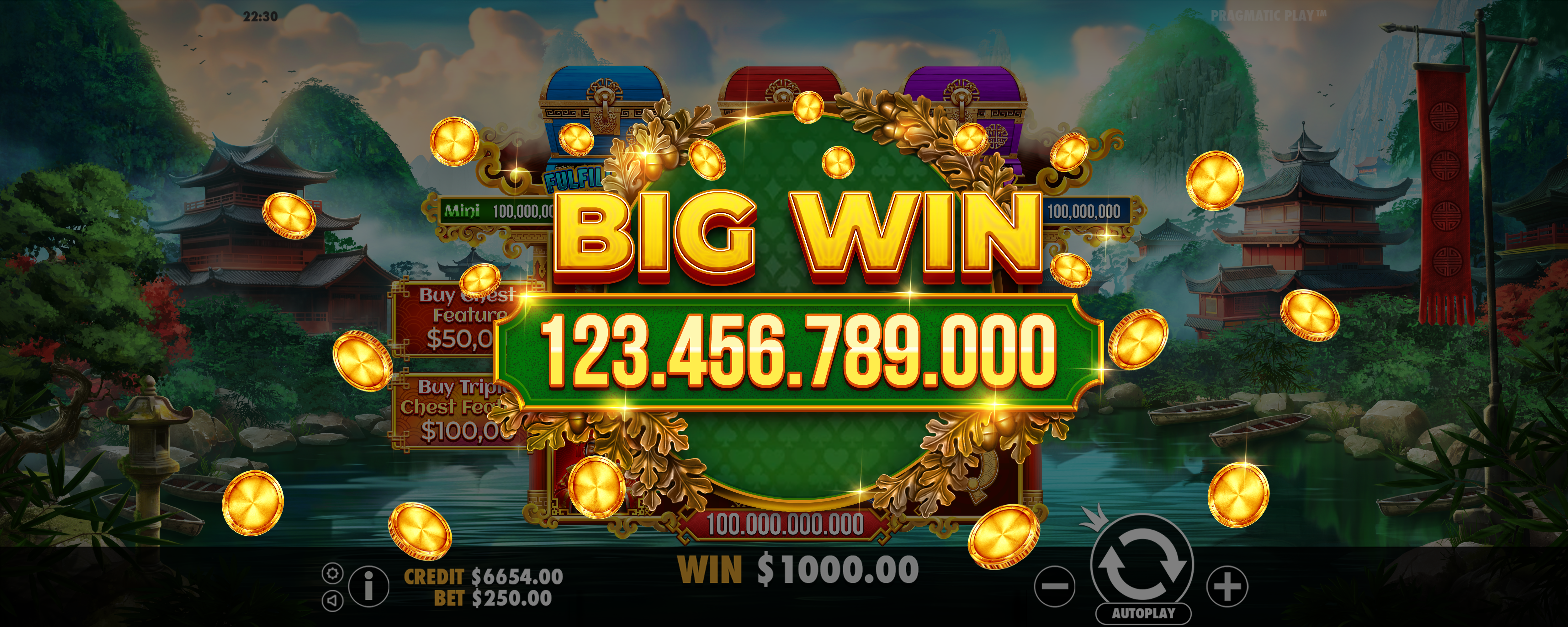Chests of Cai Shen 2 - Big win 1