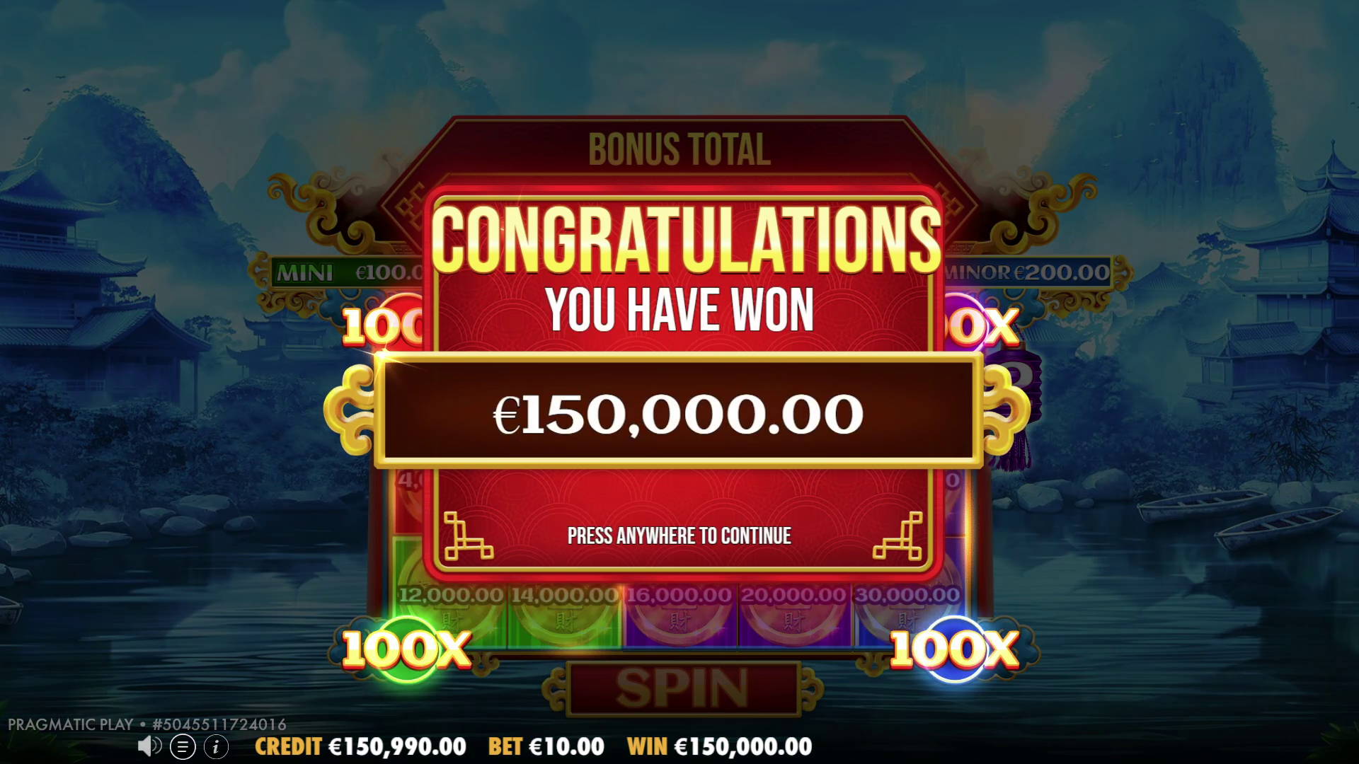 Chests of Cai Shen 2 - Free spins 1