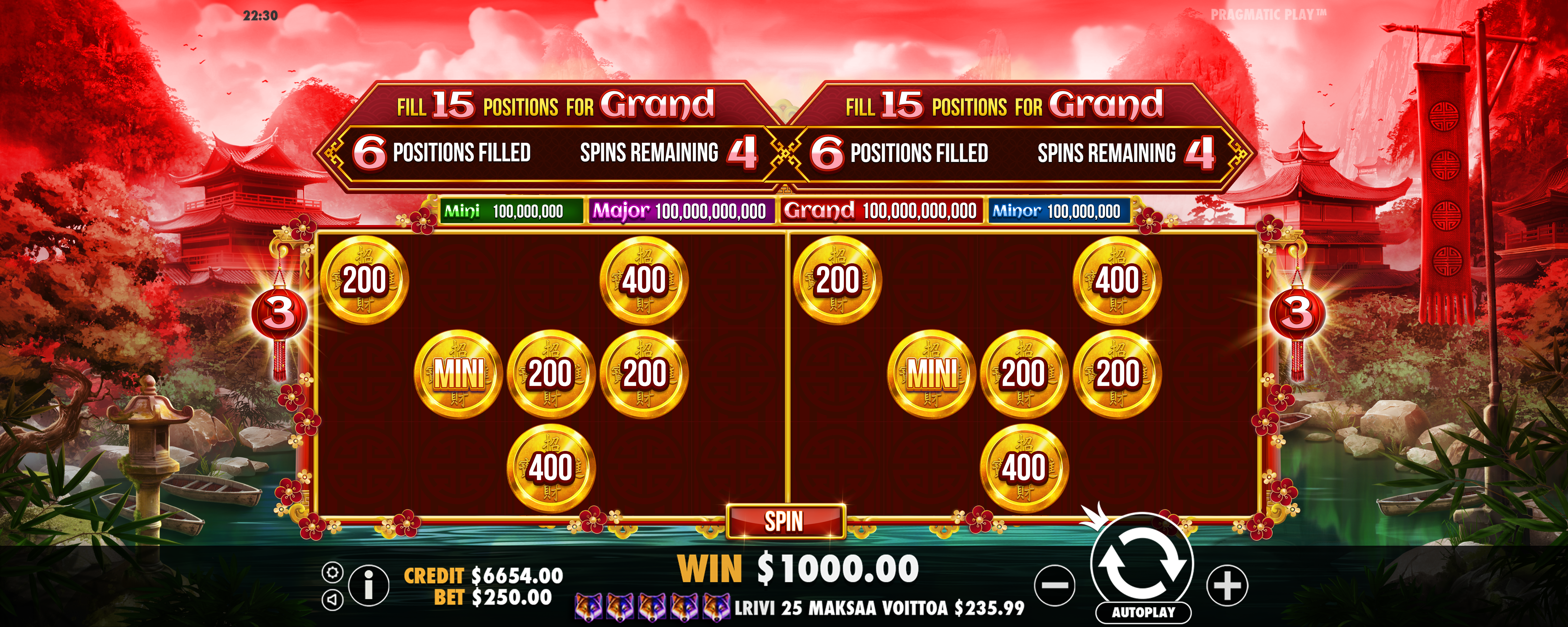Chests of Cai Shen 2 - Free spins 3