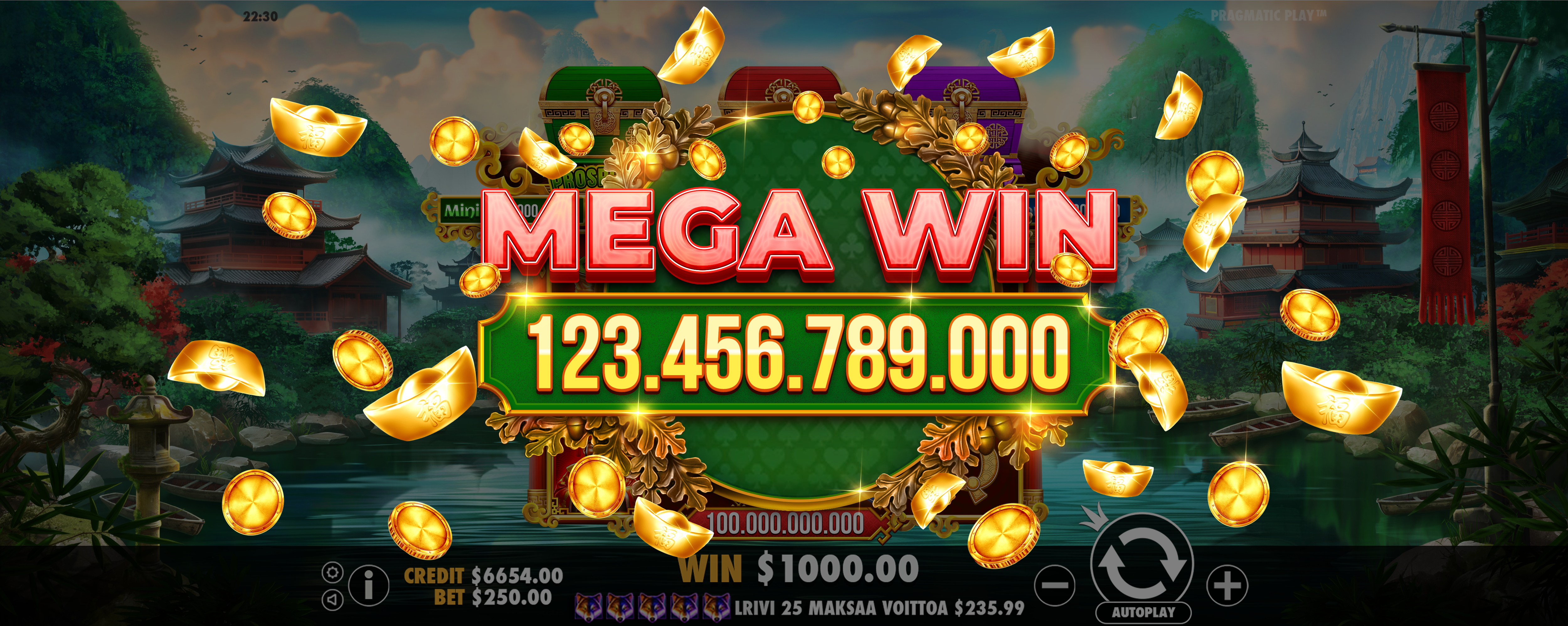 Chests of Cai Shen - Big win 5