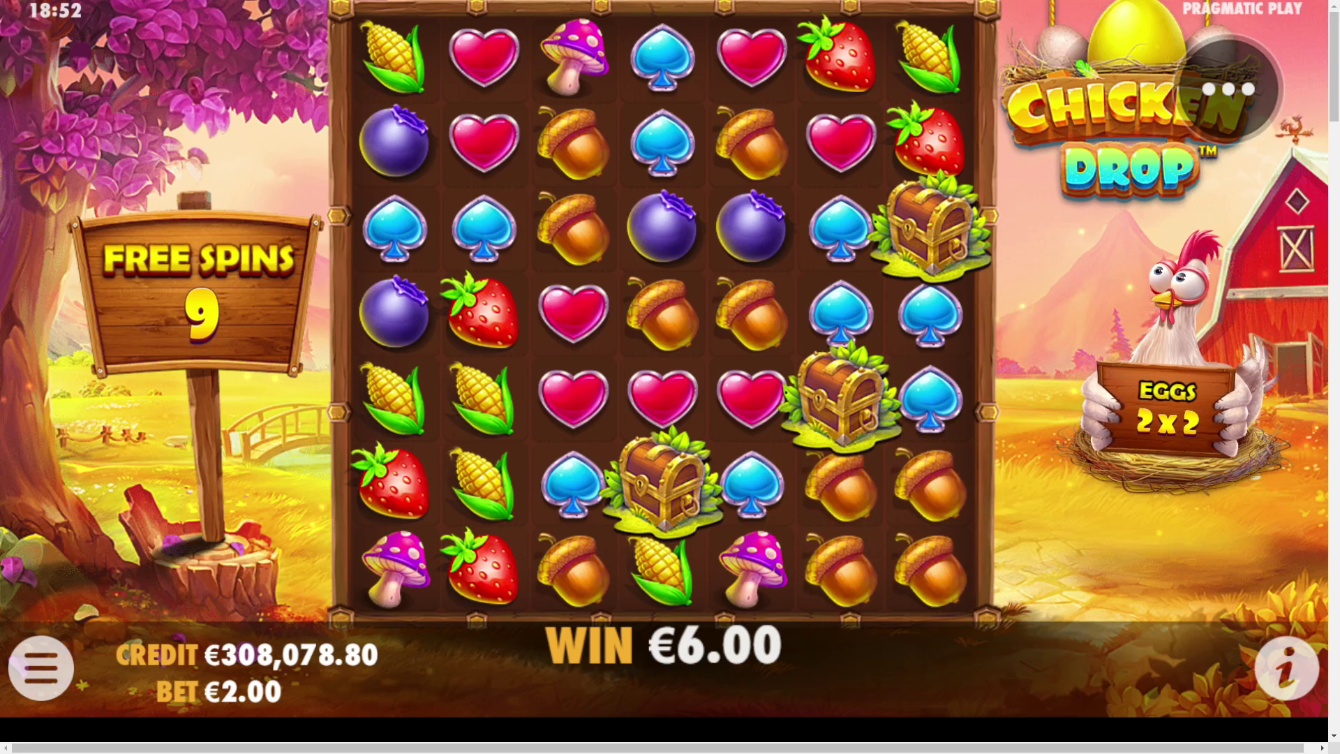 Chicken Drop - Free spins 3
