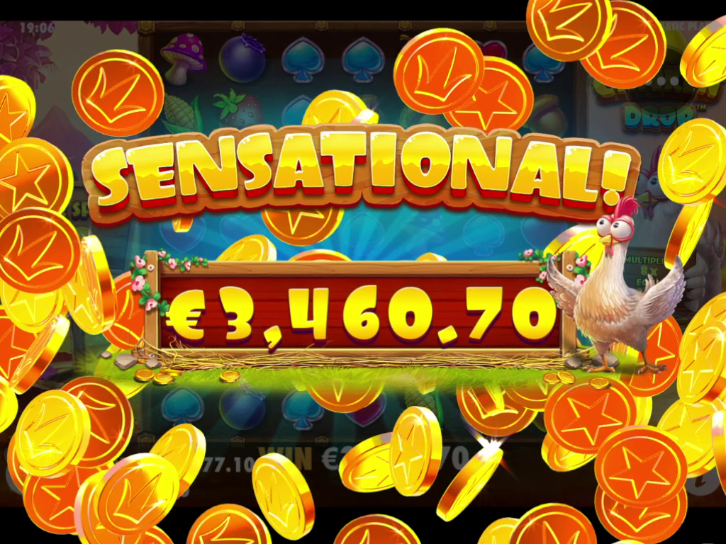 Chicken Drop - Big win 3