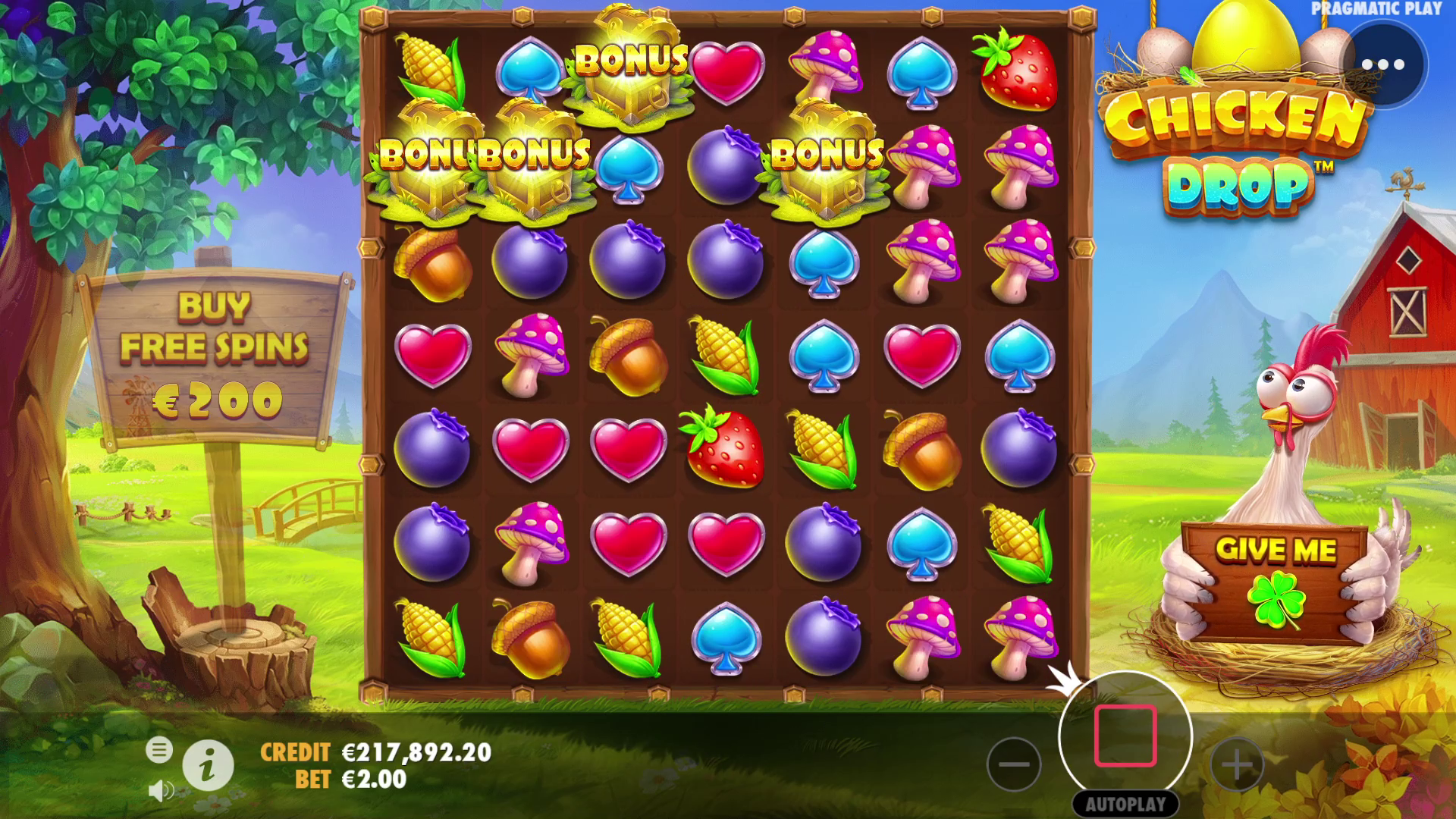 Chicken Drop - Free spins 10