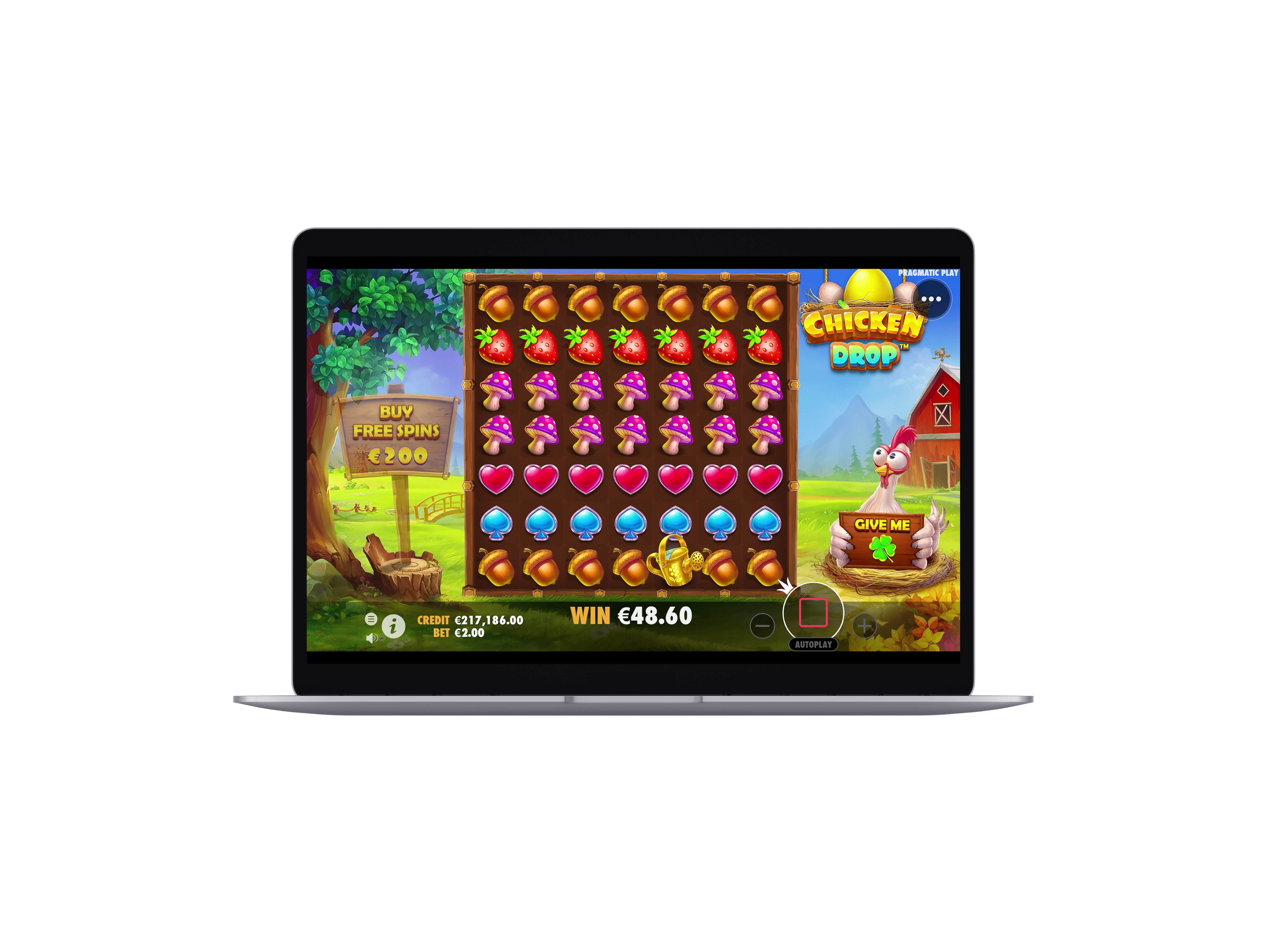 Chicken Drop - Buy bonus 6