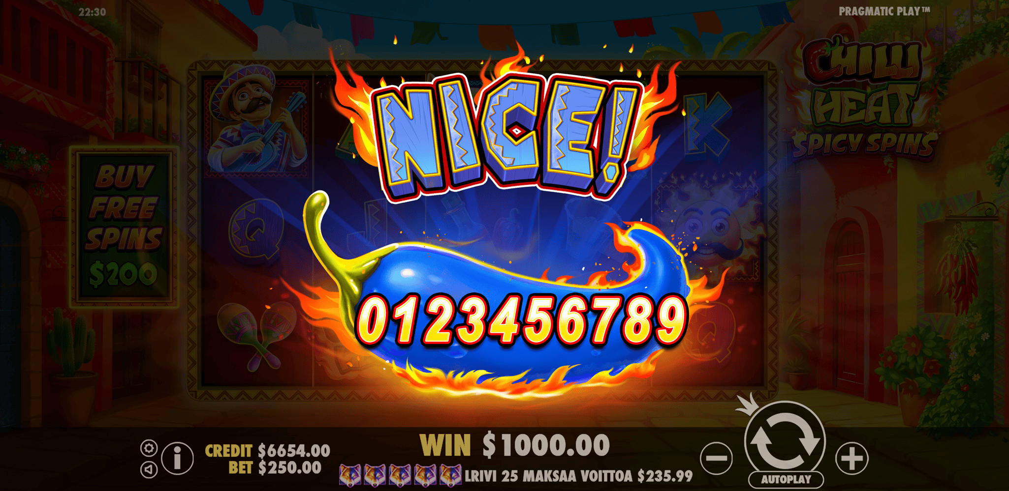 Chilli Heat Spicy Spins - Big win 4