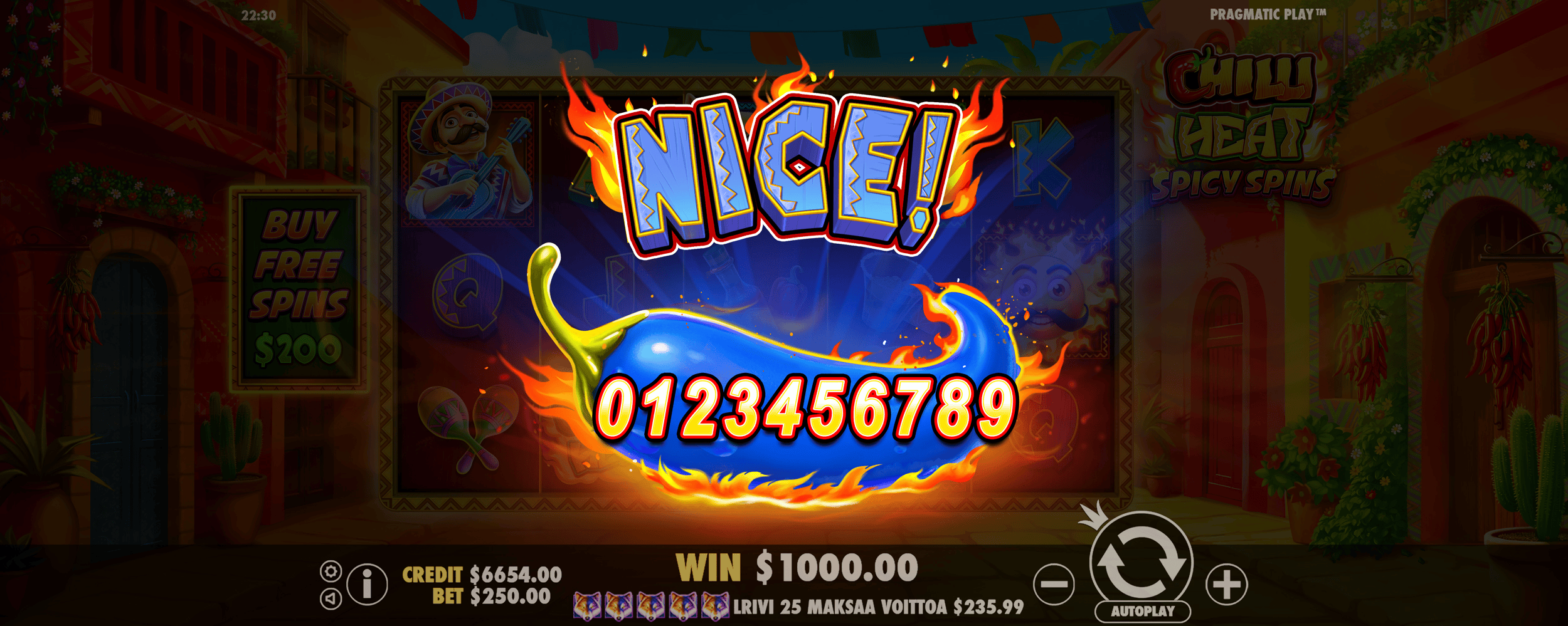 Chilli Heat Spicy Spins - Big win 5