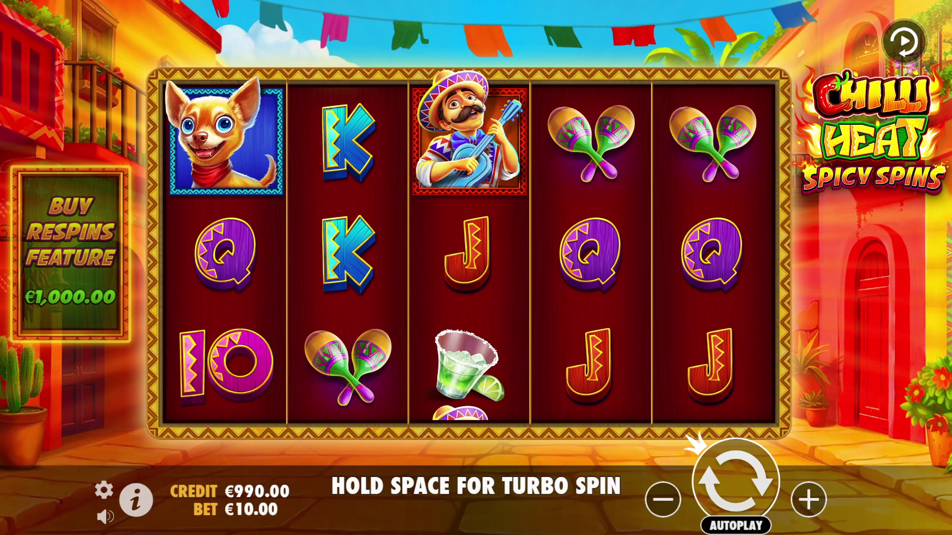 Chilli Heat Spicy Spins - Base game 3