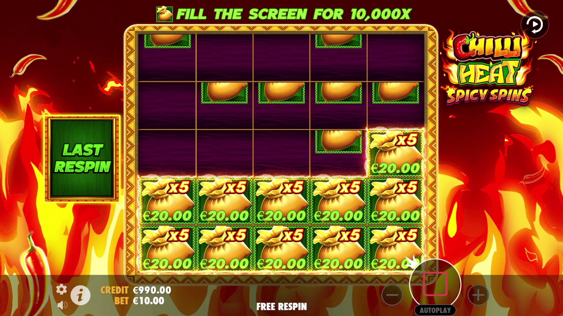 Chilli Heat Spicy Spins - Free spins 4