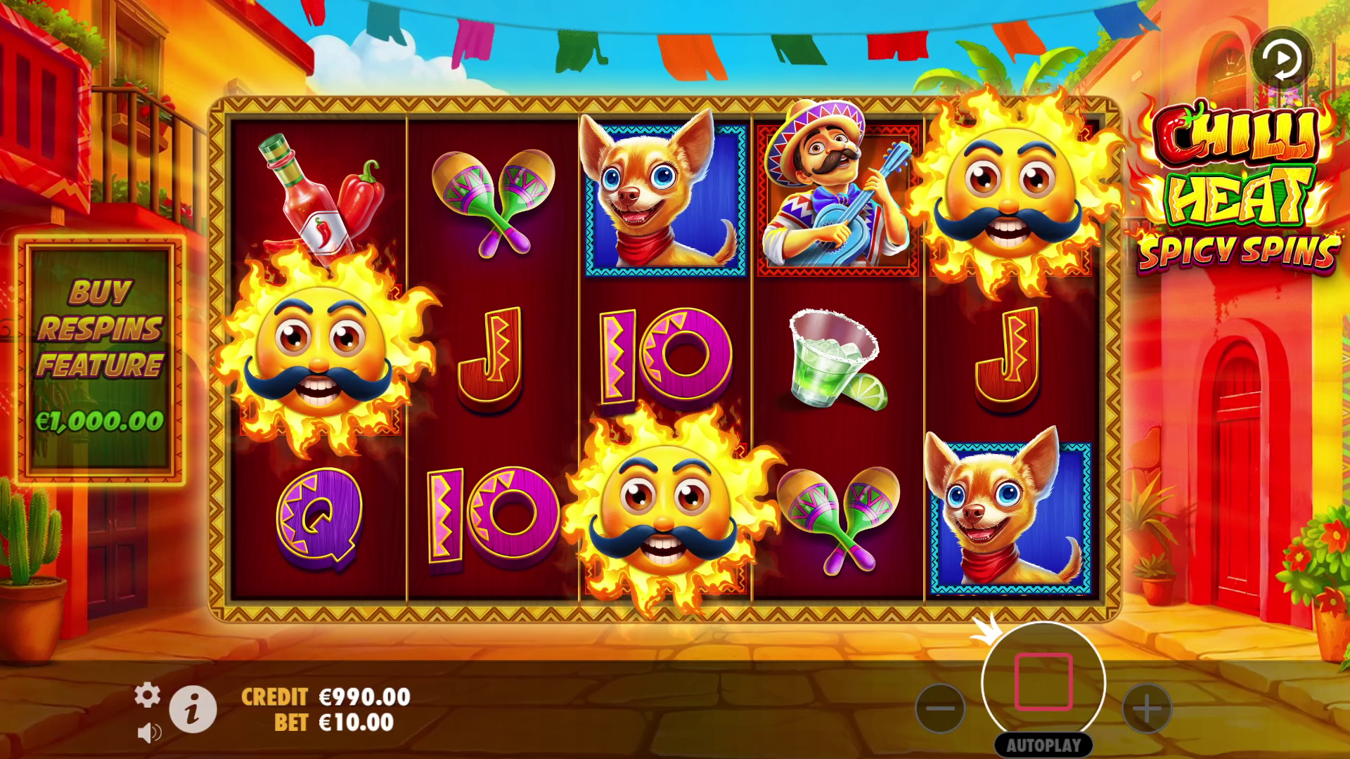 Chilli Heat Spicy Spins - Base game 4