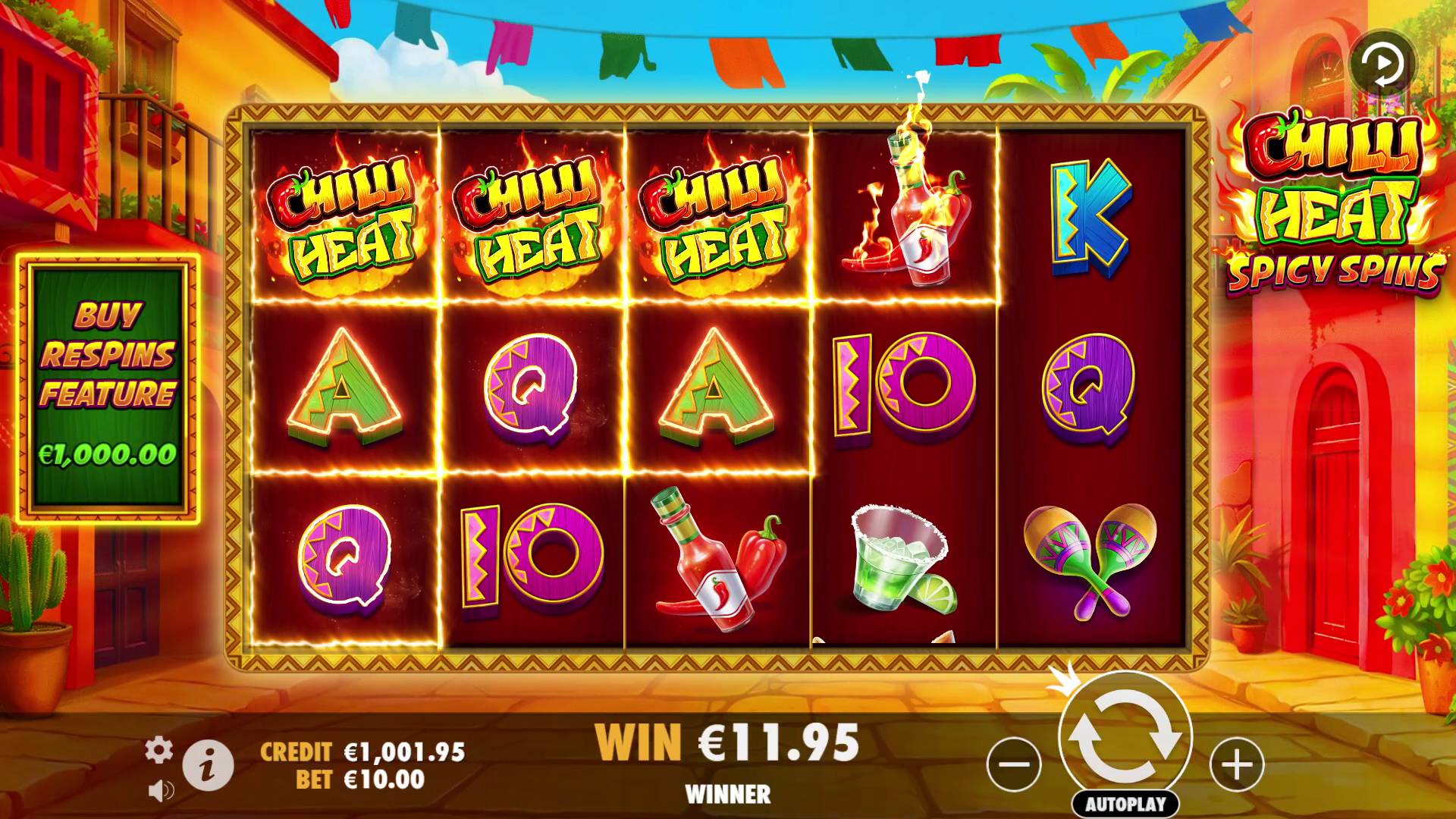 Chilli Heat Spicy Spins - Base game 5