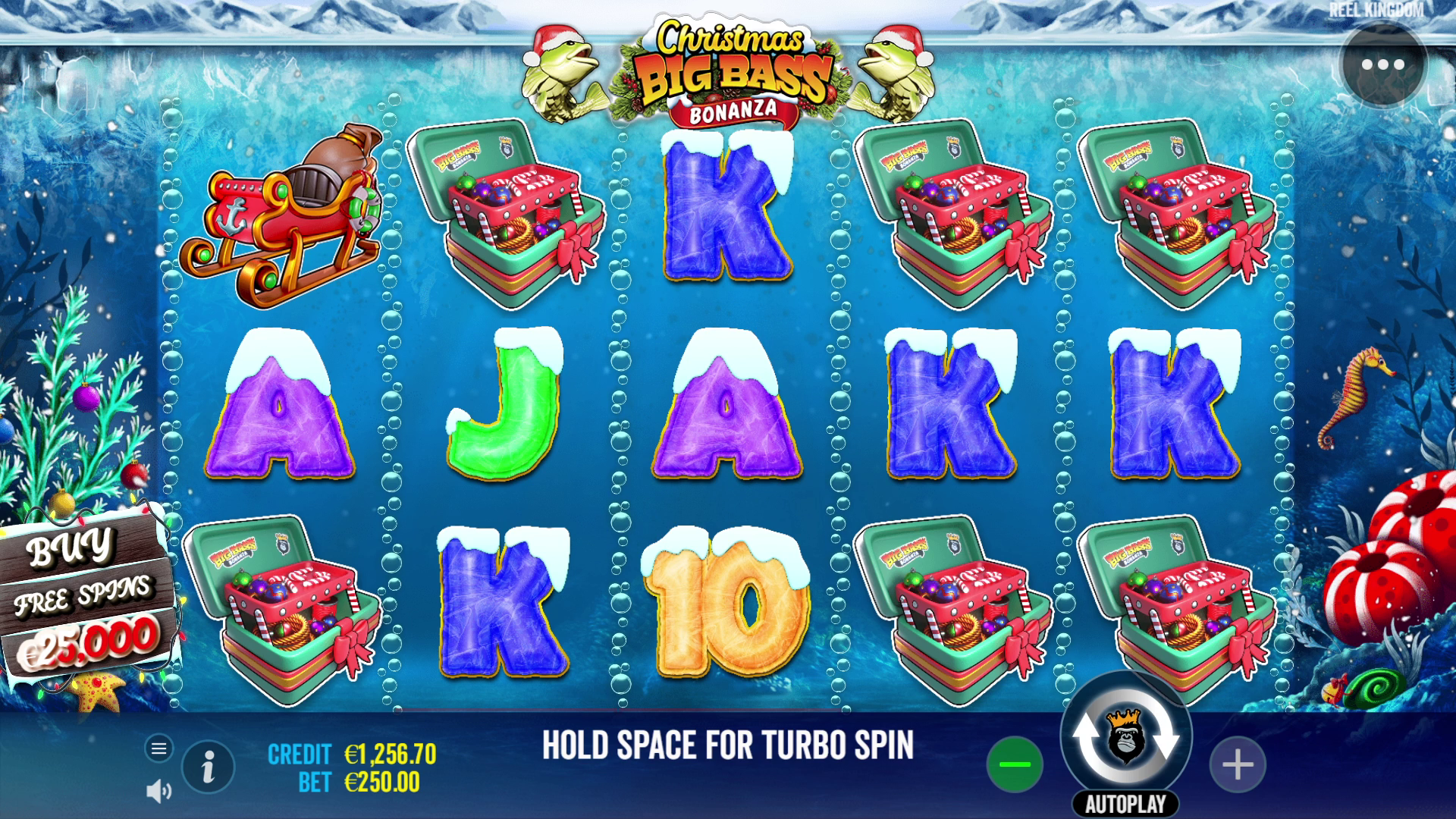 Christmas Big Bass Bonanza - Free spins 1