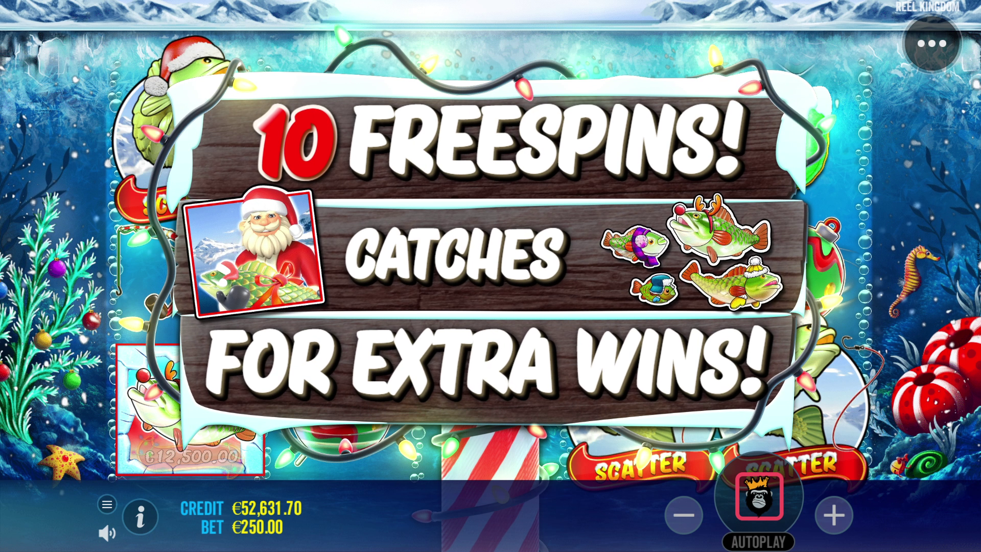 Christmas Big Bass Bonanza - Free spins 2