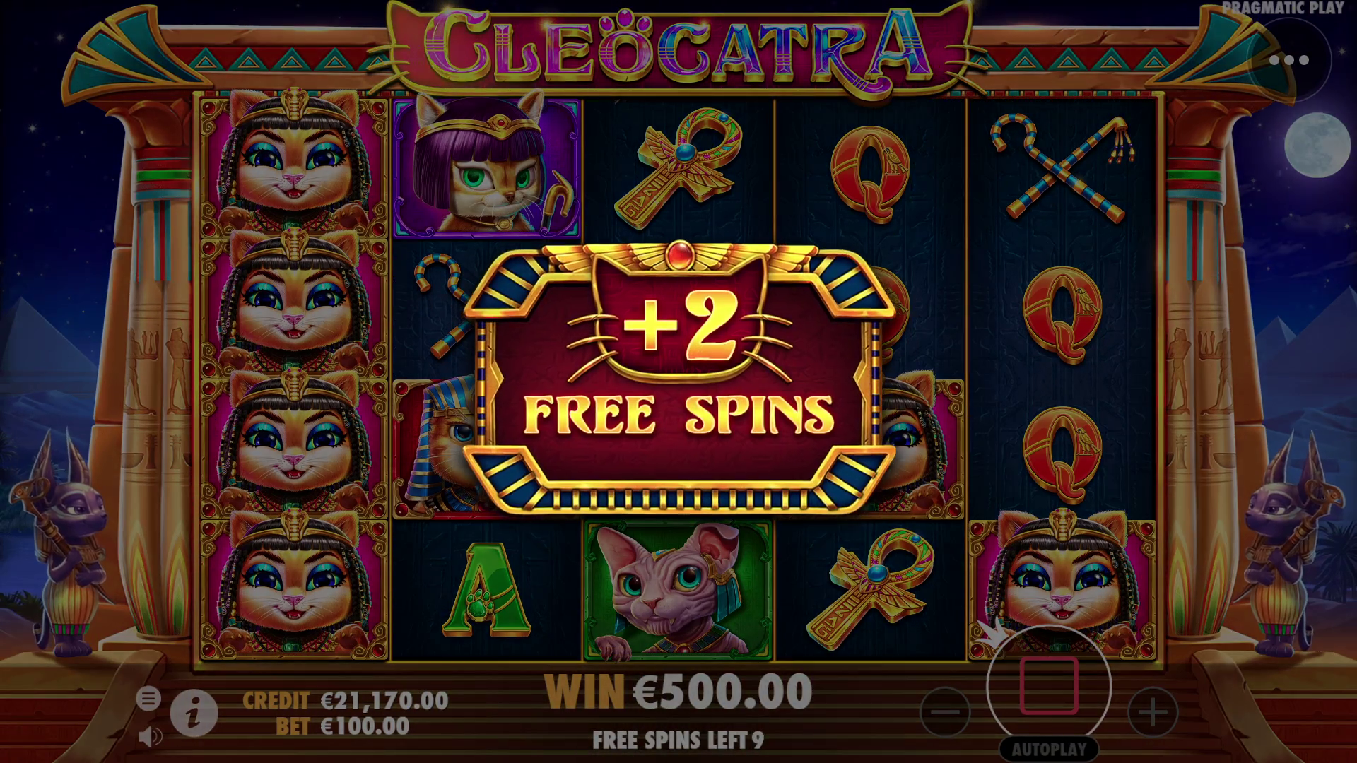 Cleocatra - Free spins 2