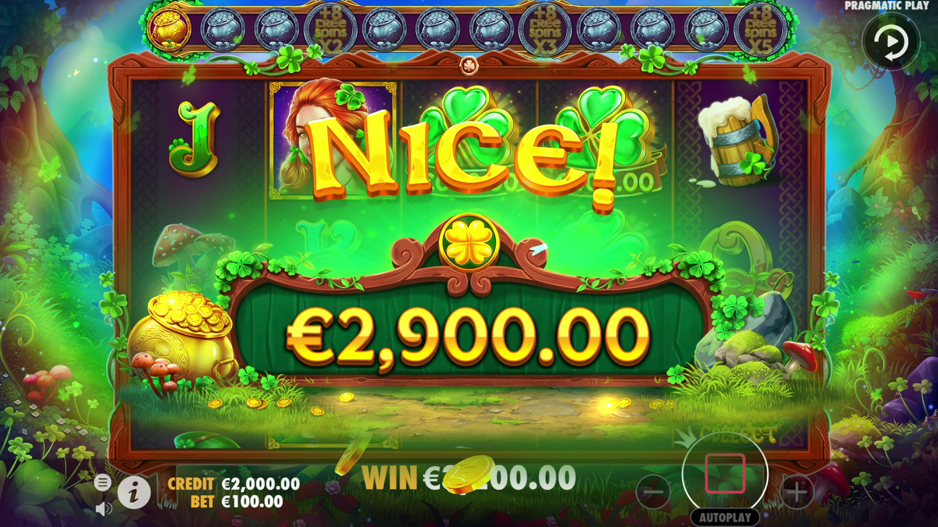 Clover Gold - Big win 1