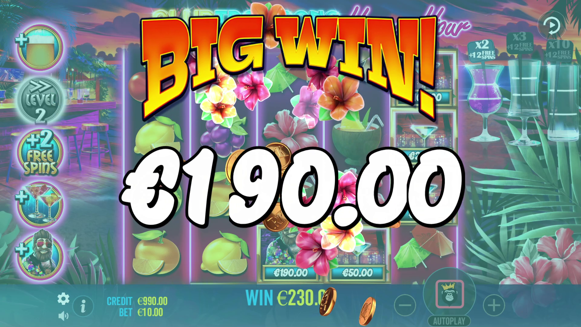 Club Tropicana - Happy Hour - Big win 1