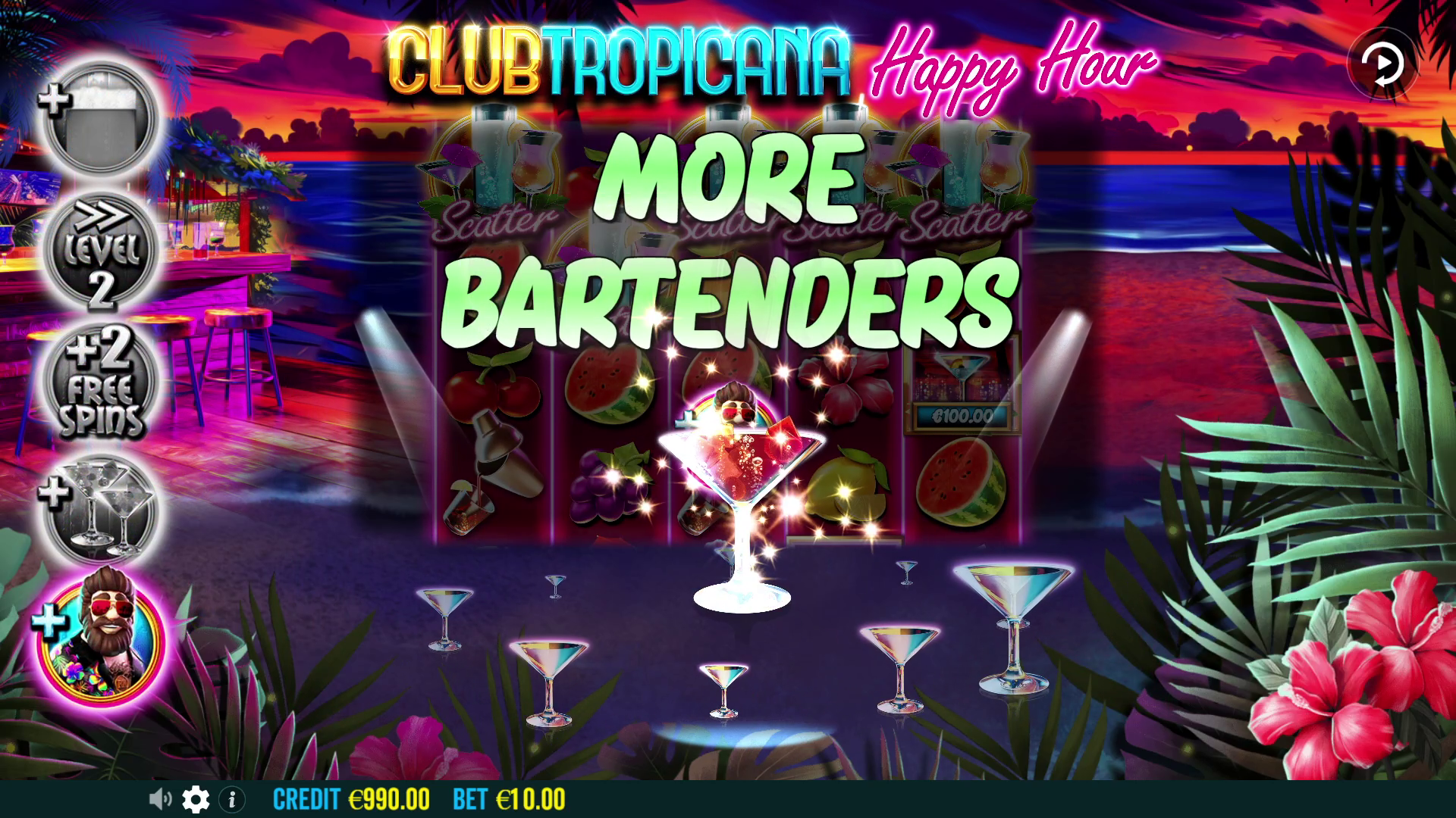 Club Tropicana - Free spins 8