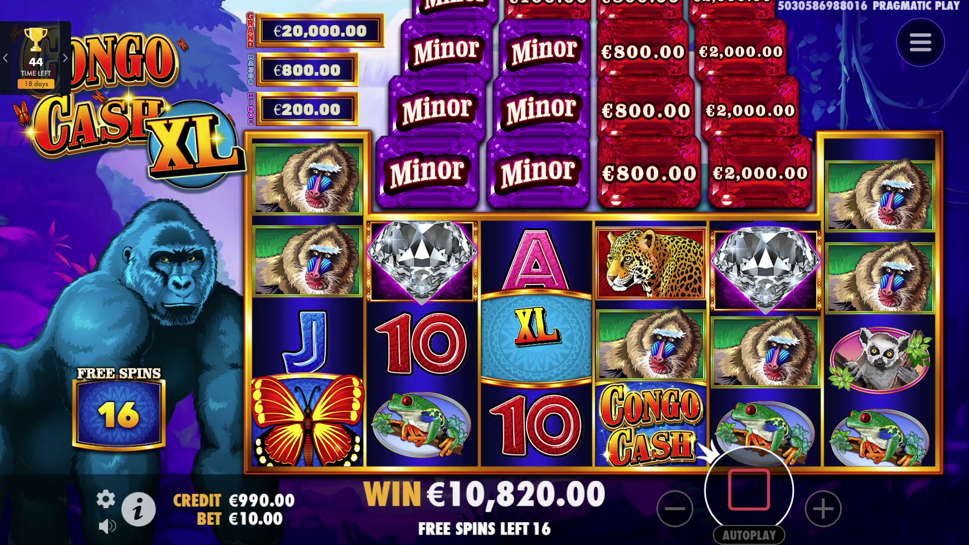 Congo Cash XL - Free spins 2