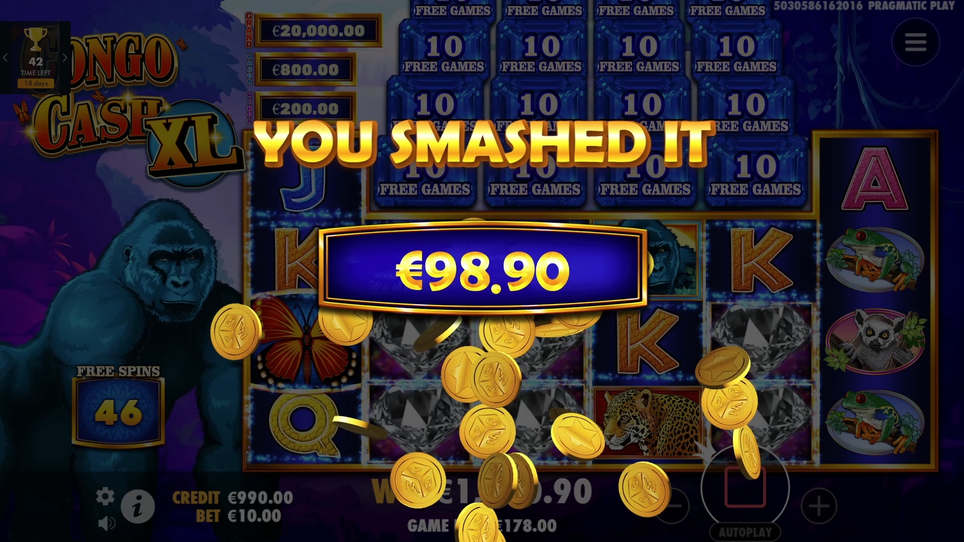 Congo Cash XL - Big win 1