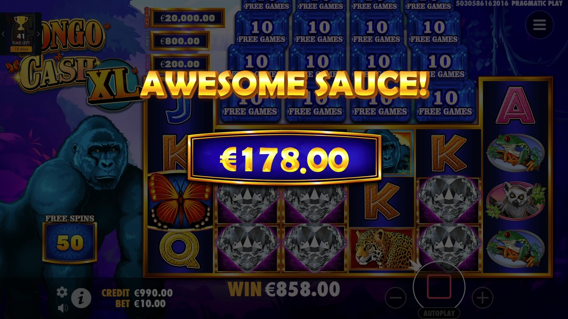 Congo Cash XL - Big win 4