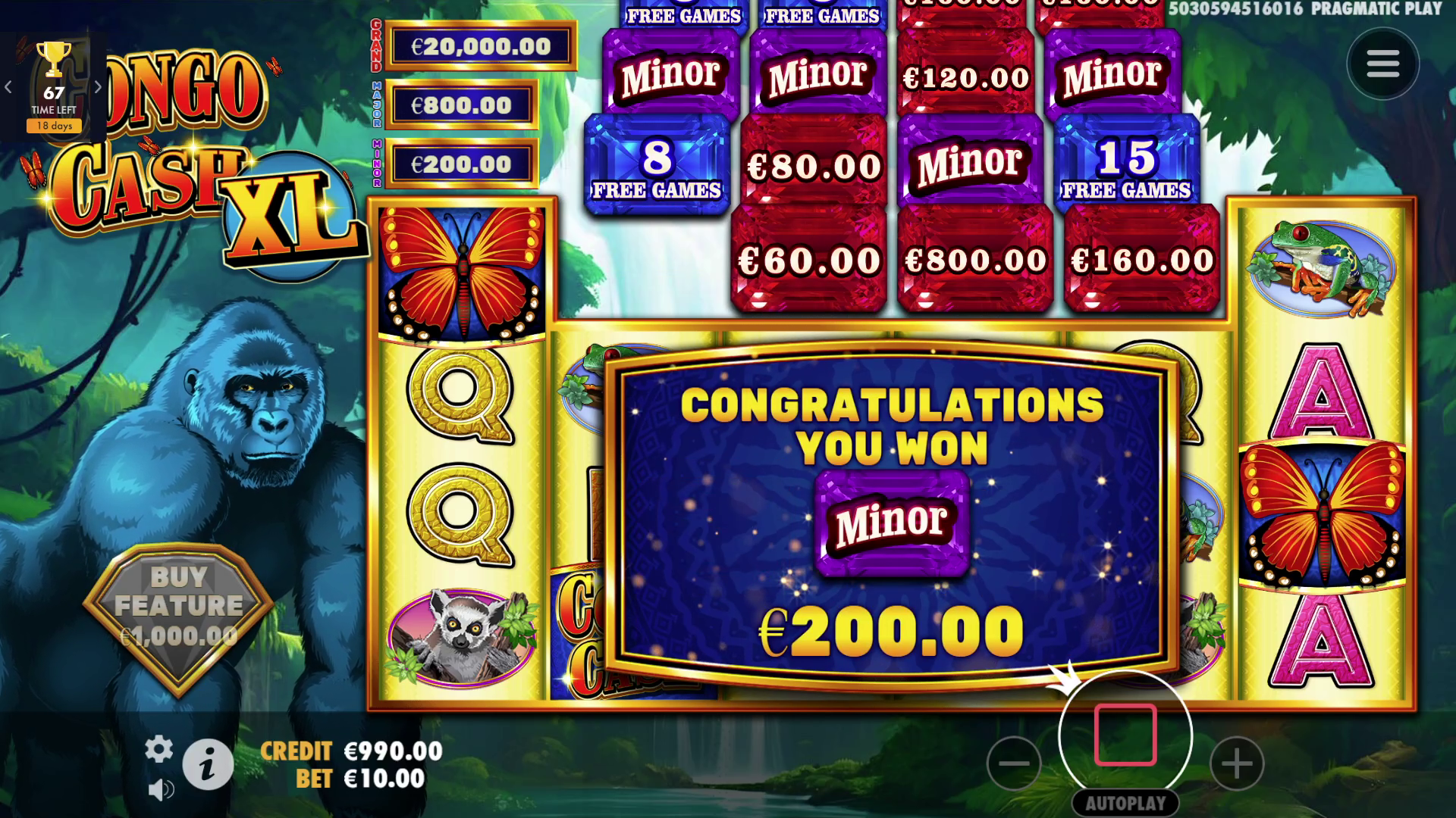 Congo Cash XL - Free spins 5